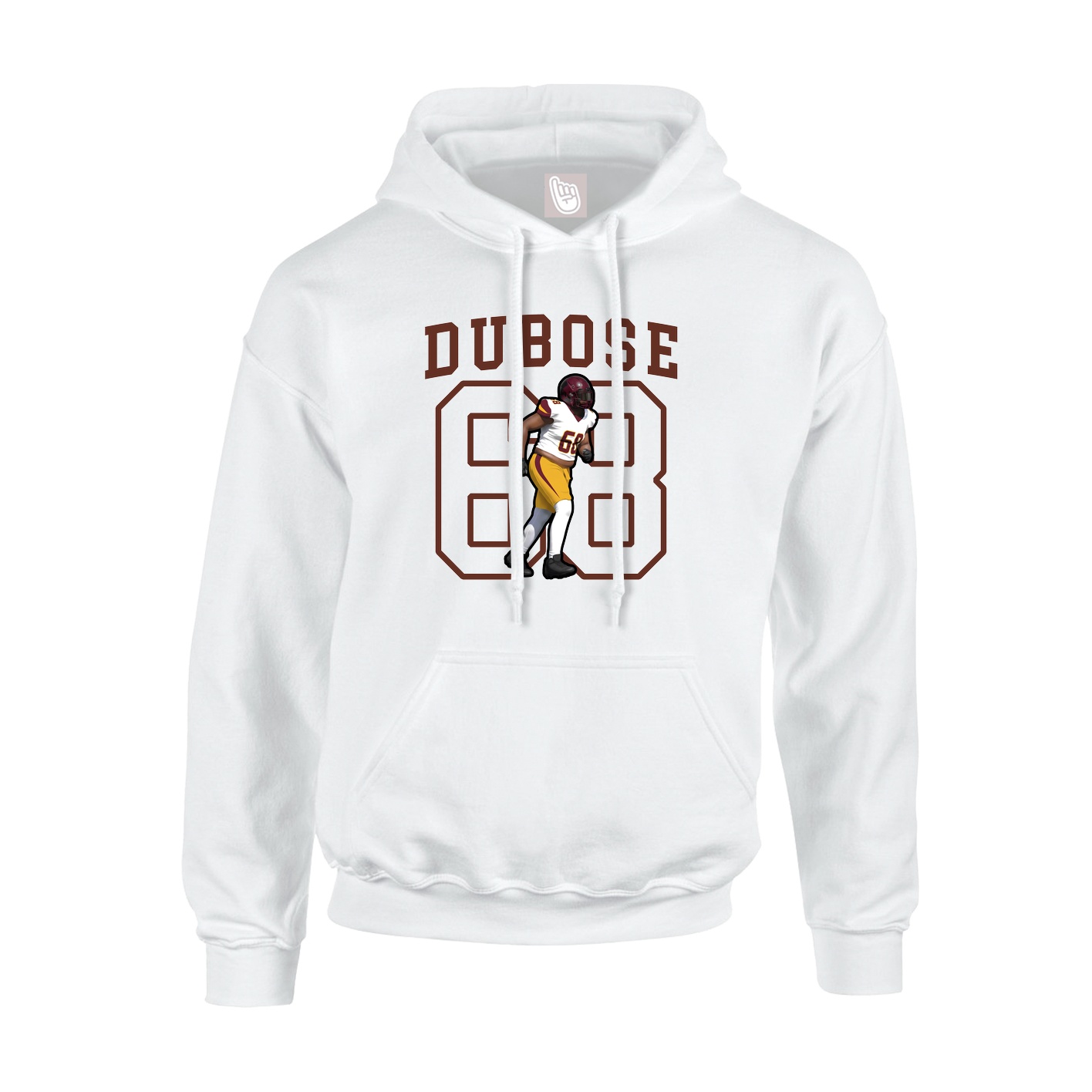 Youth Hoodie — Shirsey in White