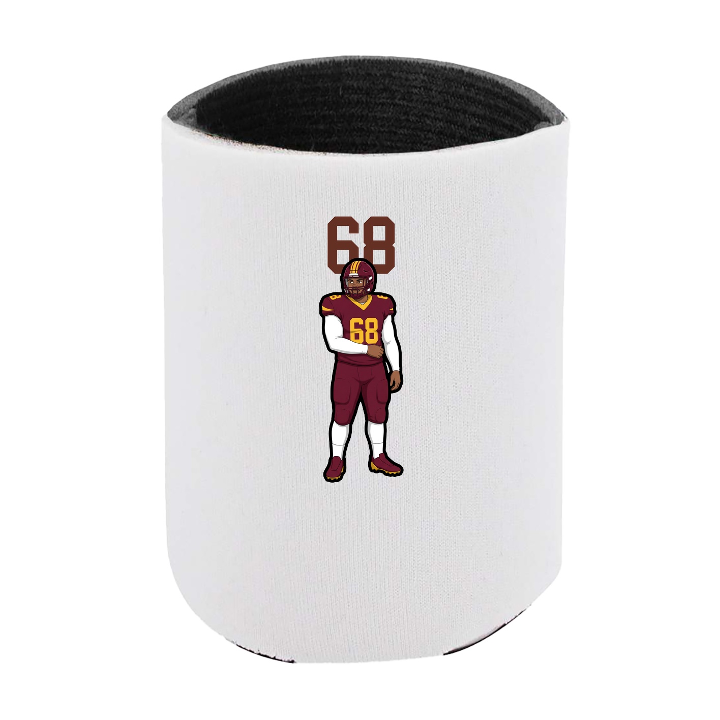 Can Holder — Number Top in White