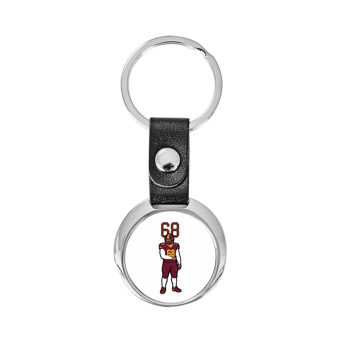 Key Chain — Number Top in Classic