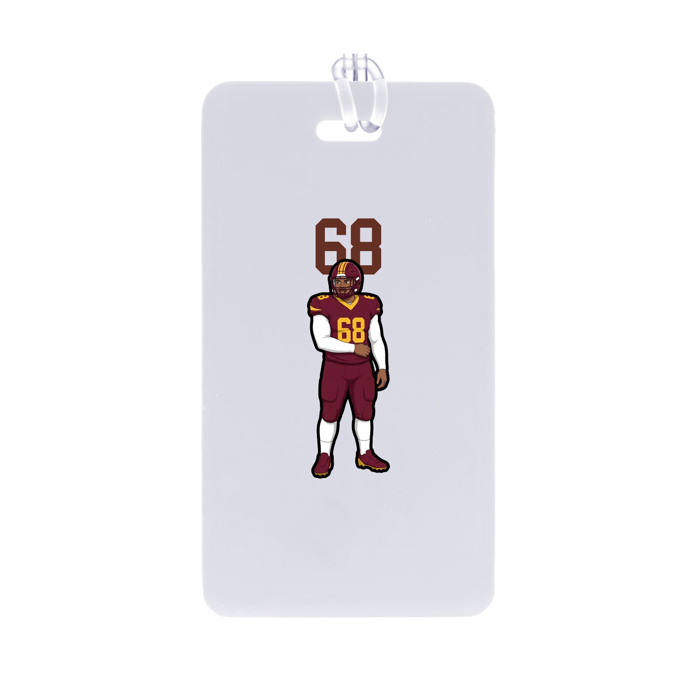 Bag Tag — Number Top in Classic