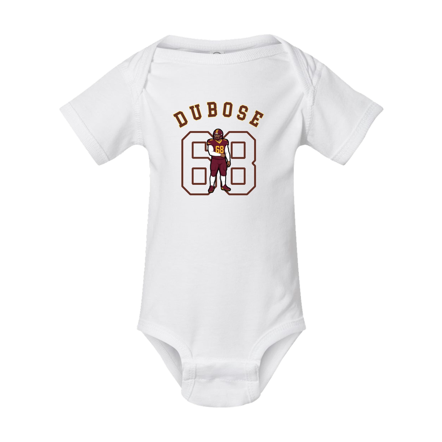 Baby Onesie — Shirsey Arch in White