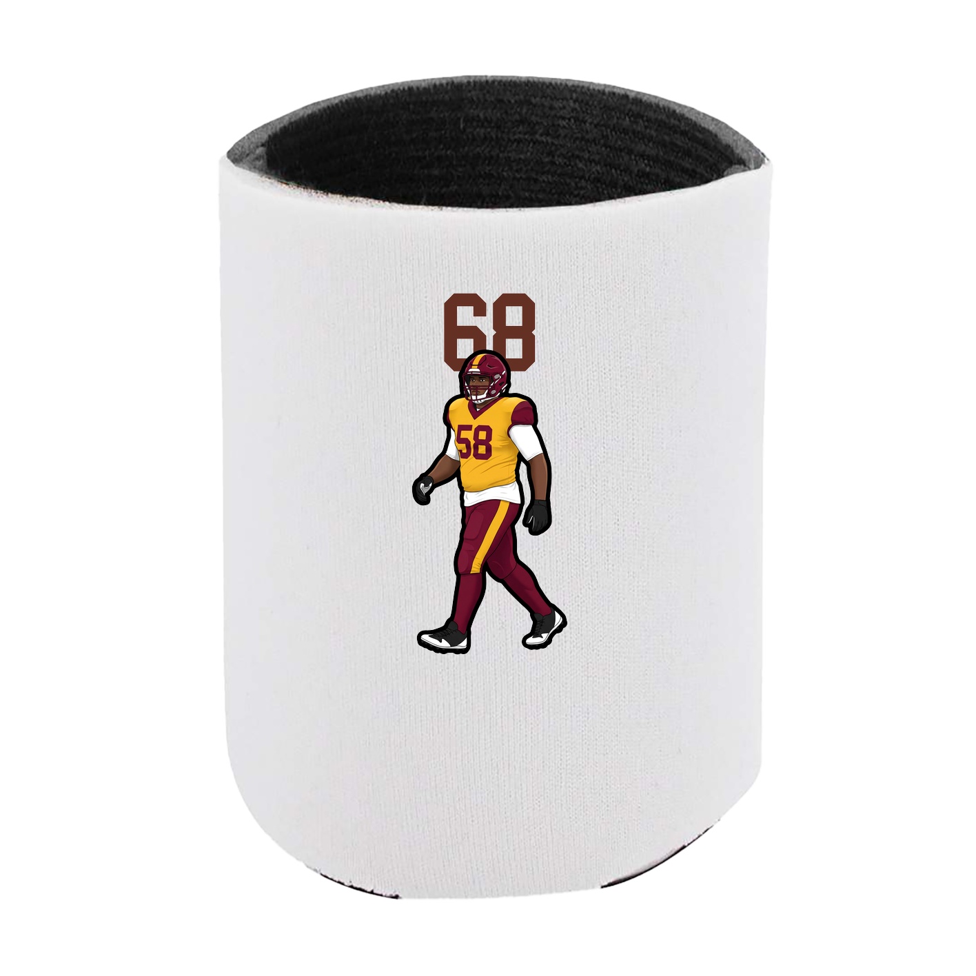 Can Holder — Number Top in White