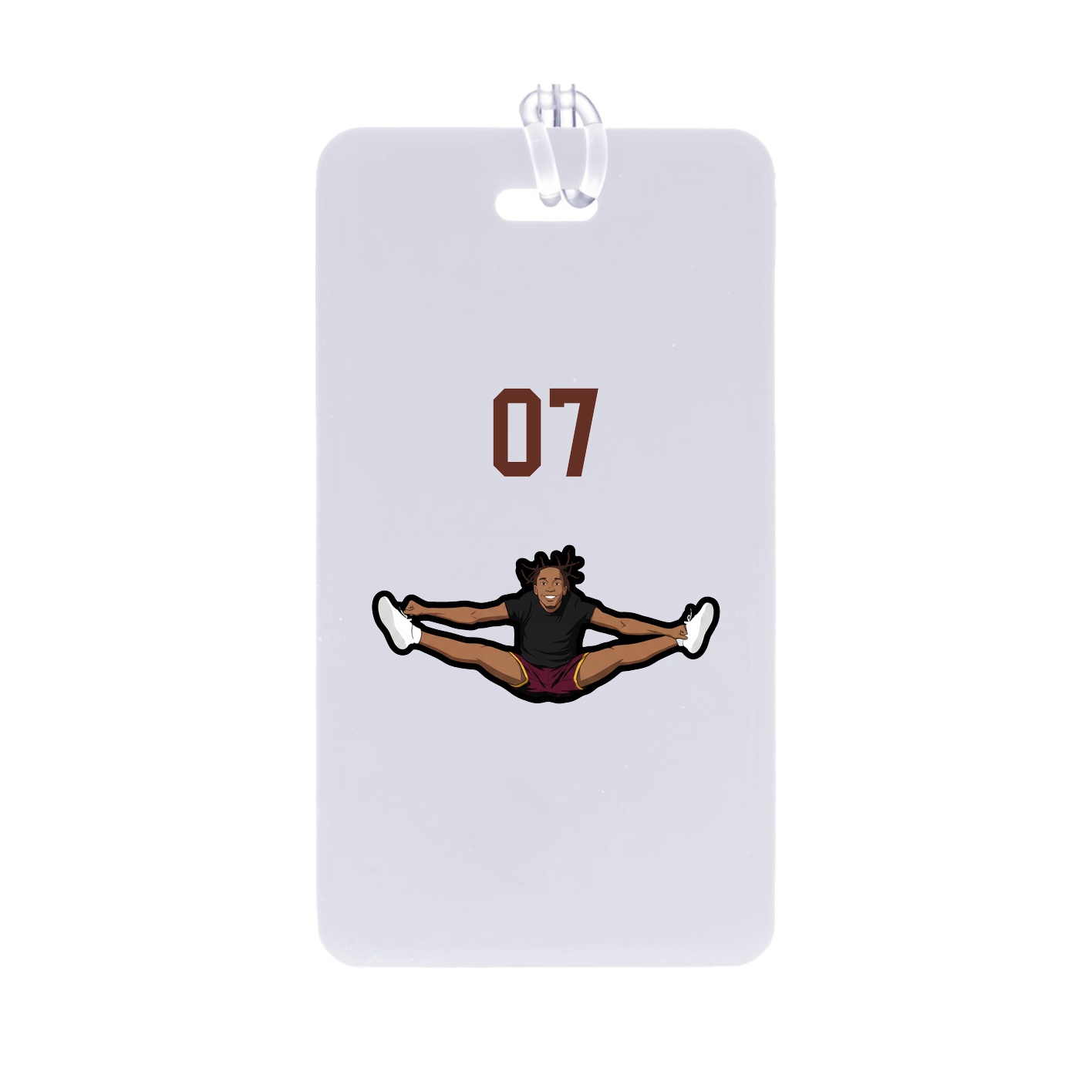 Bag Tag — Number Top in Classic