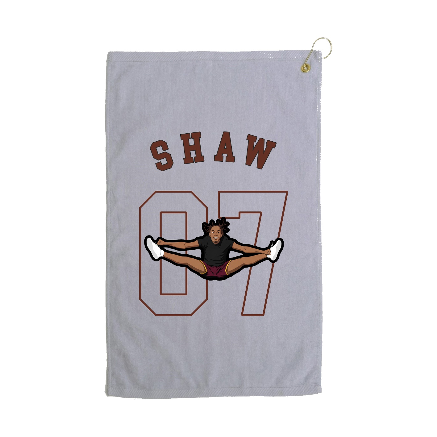 Golf Towel — Shirsey Arch in Grey