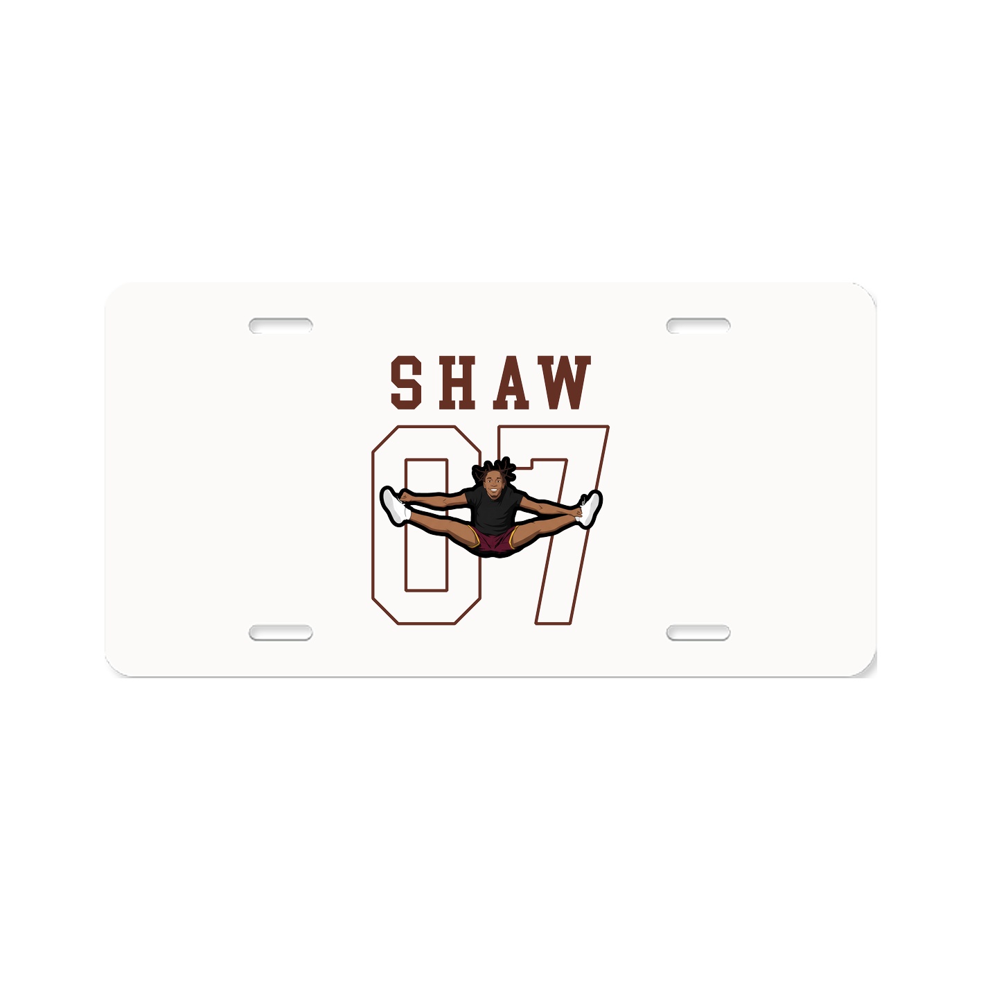 License Plate — Shirsey in Classic
