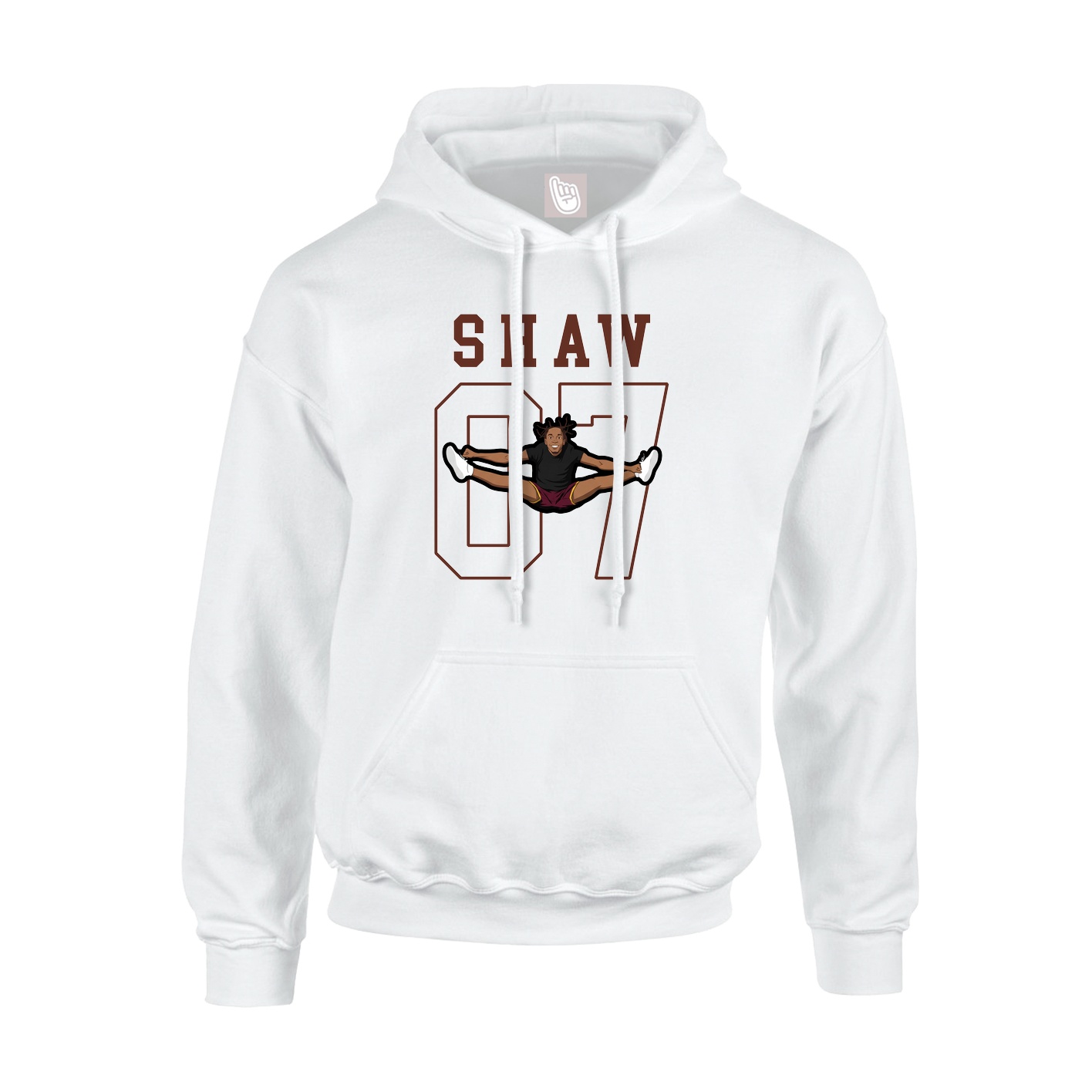 Youth Hoodie — Shirsey in White