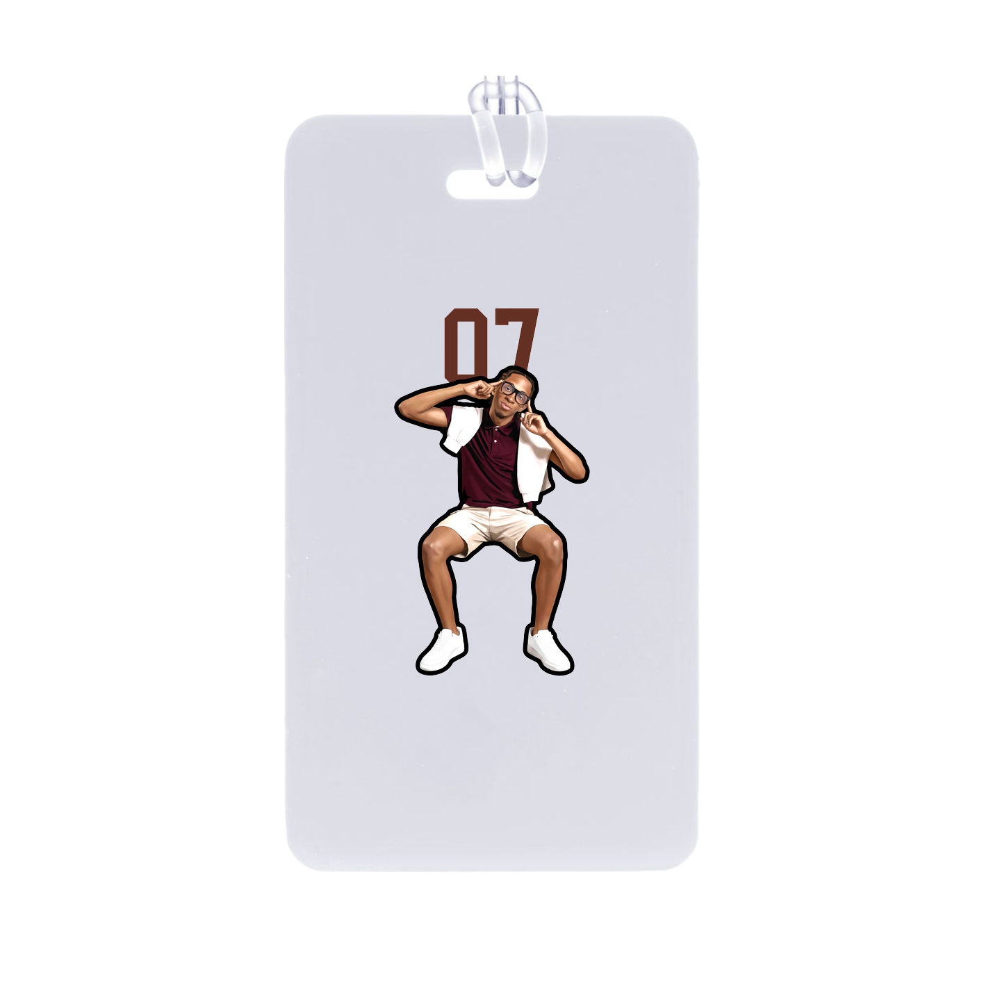 Bag Tag — Number Top in Classic