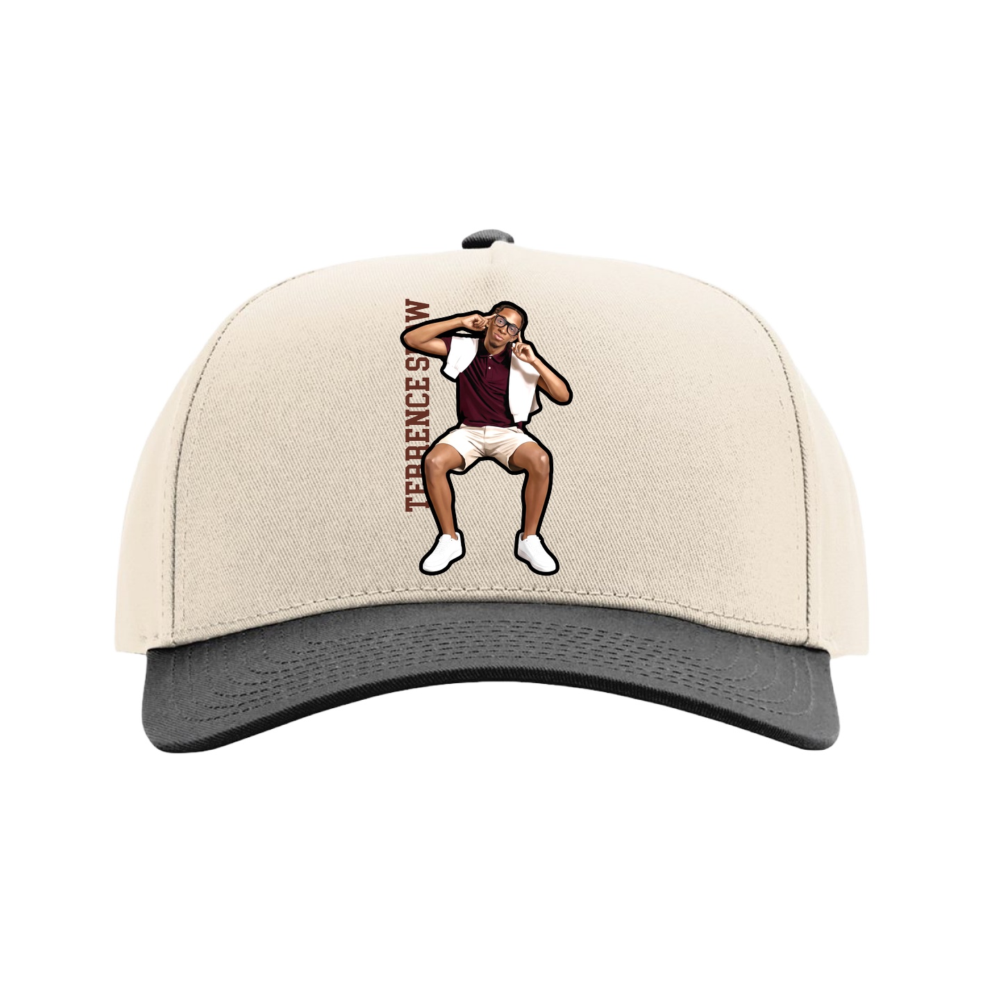 Full Fabric Five-Panel Champ Cap