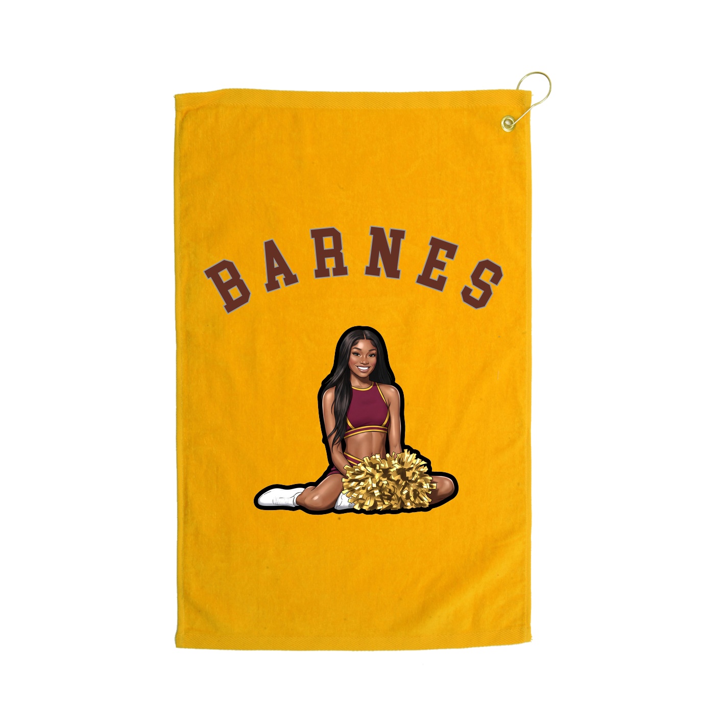 Golf Towel — Shirsey Arch in Gold