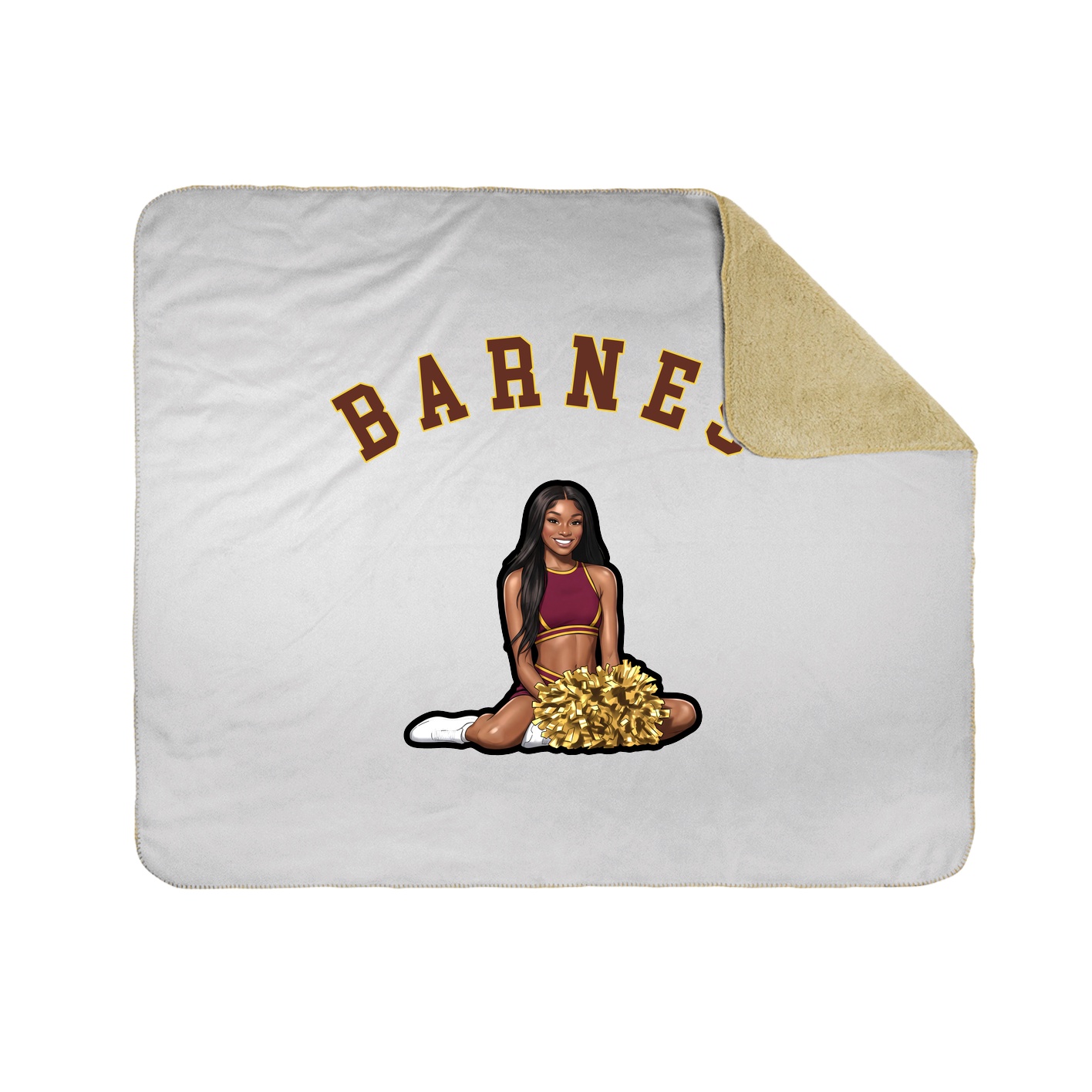 Throw Blanket — Shirsey Arch in White