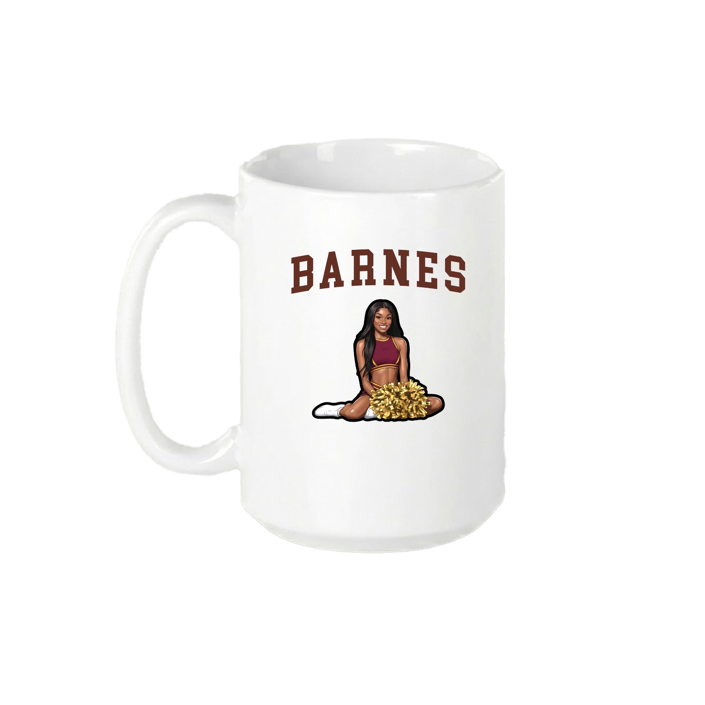 15oz Coffee Mug — Shirsey in White