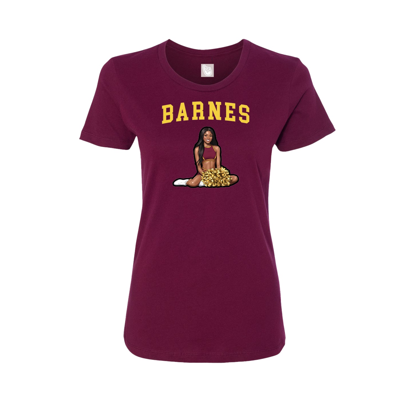 Womens Tee — Shirsey in Maroon