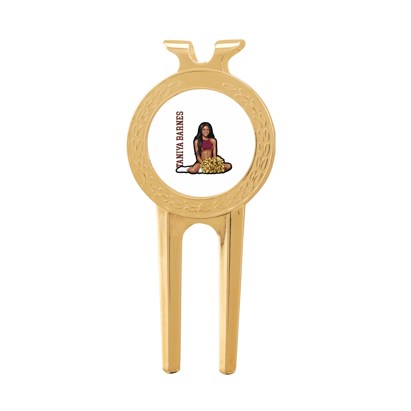 Divot Tool with Ball Marker — Name Vertical in Classic