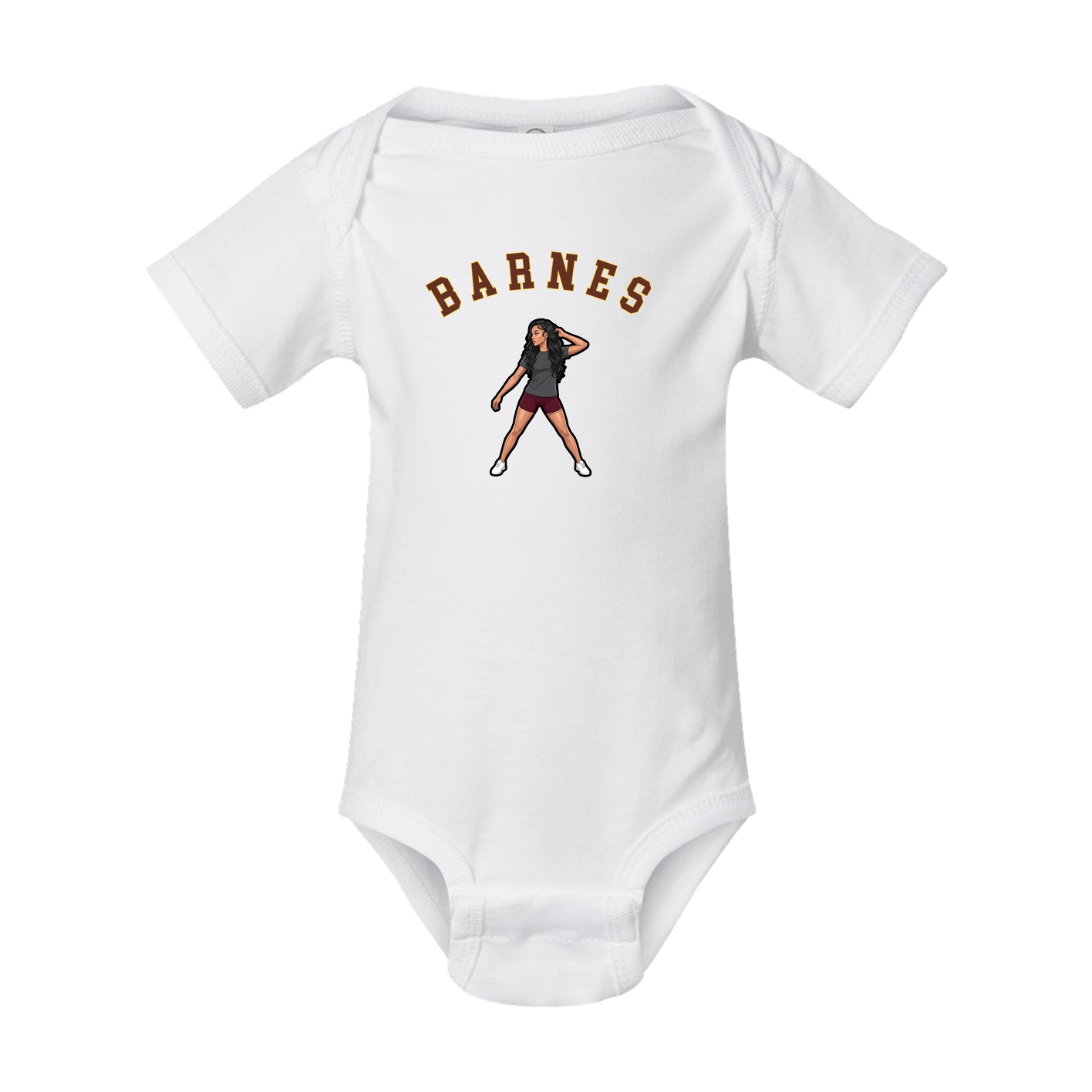 Baby Onesie — Shirsey Arch in White
