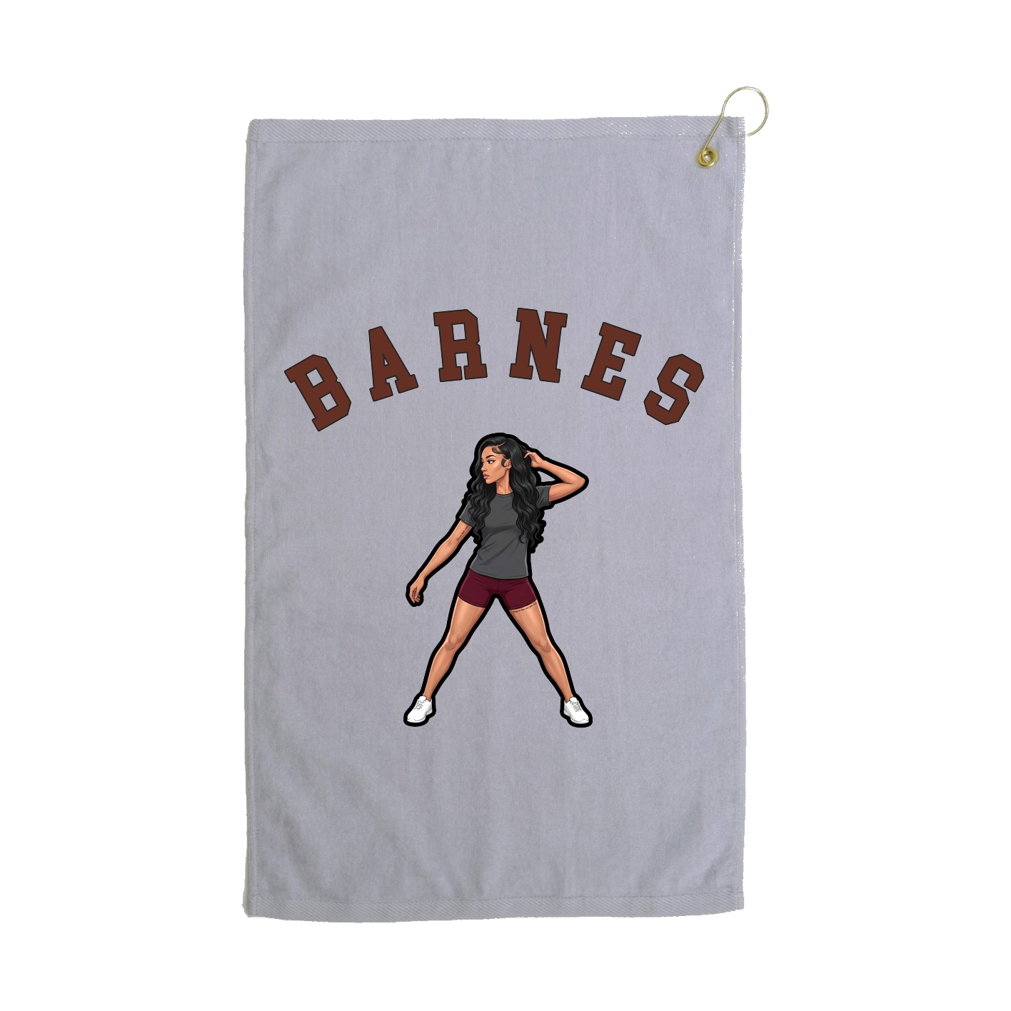 Golf Towel — Shirsey Arch in Grey