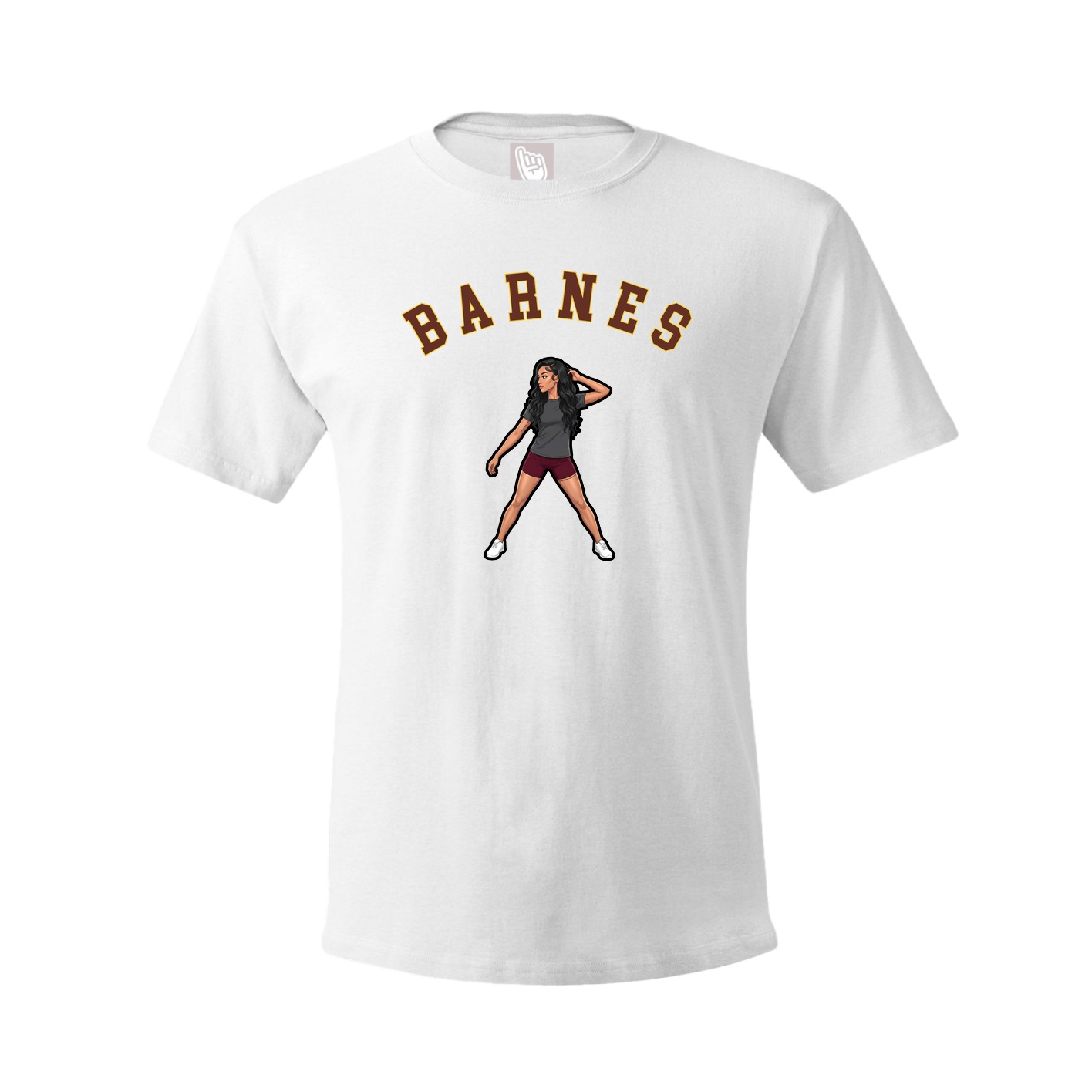 Youth Tee — Shirsey Arch in White