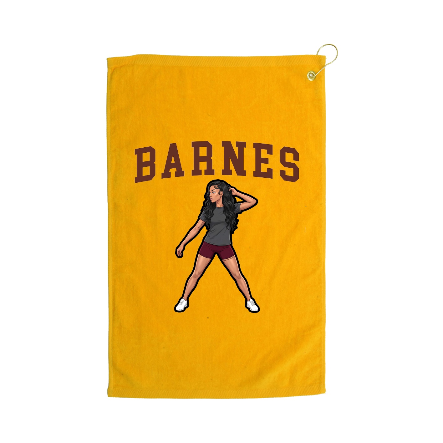 Golf Towel — Shirsey in Gold