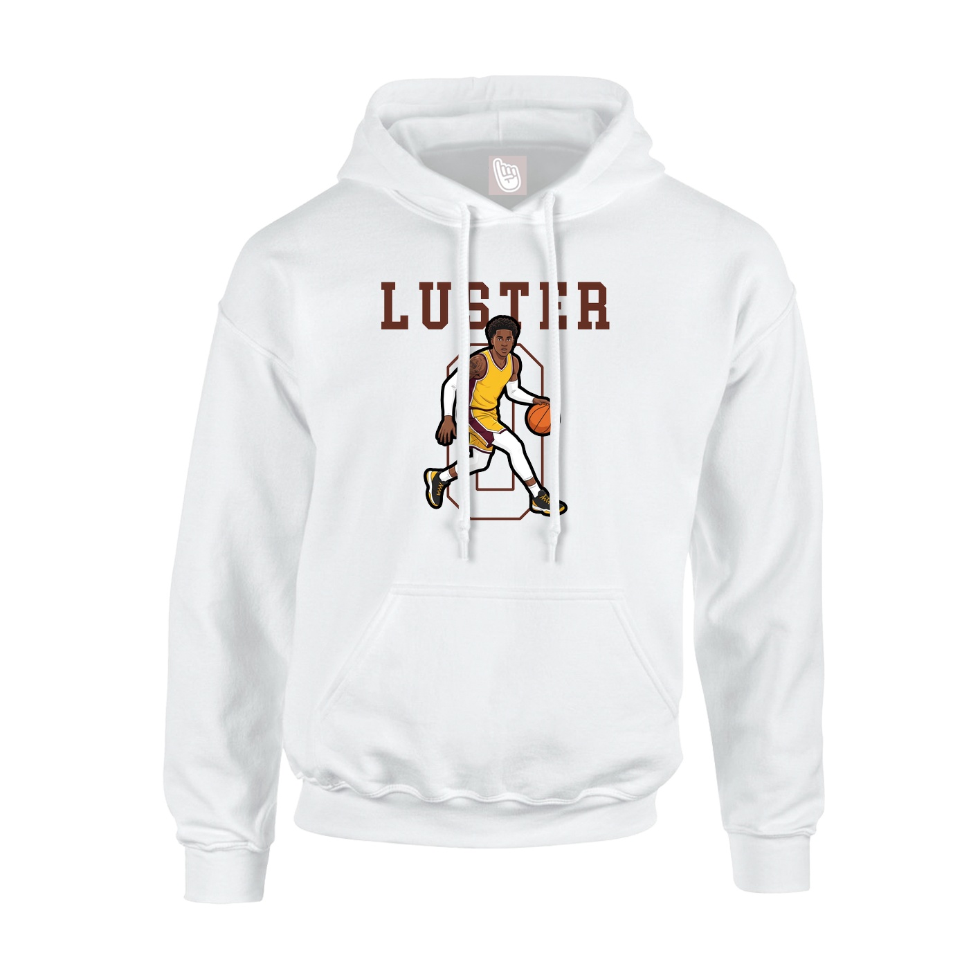 Hoodie — Shirsey in White