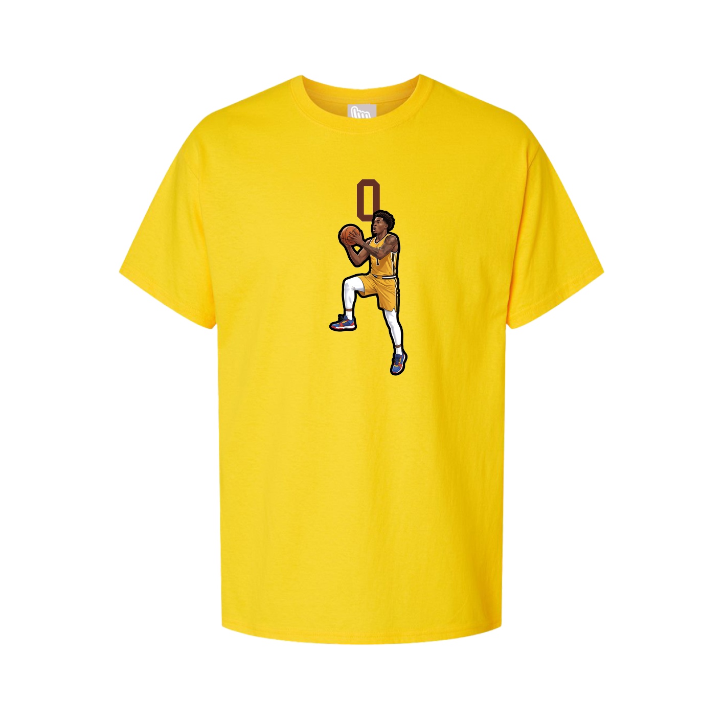 Tee — Number Top in Gold