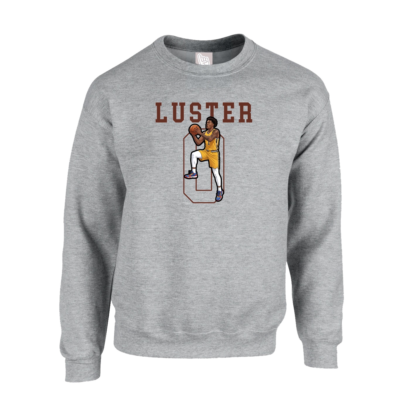 Fleece Crew — Shirsey in Grey