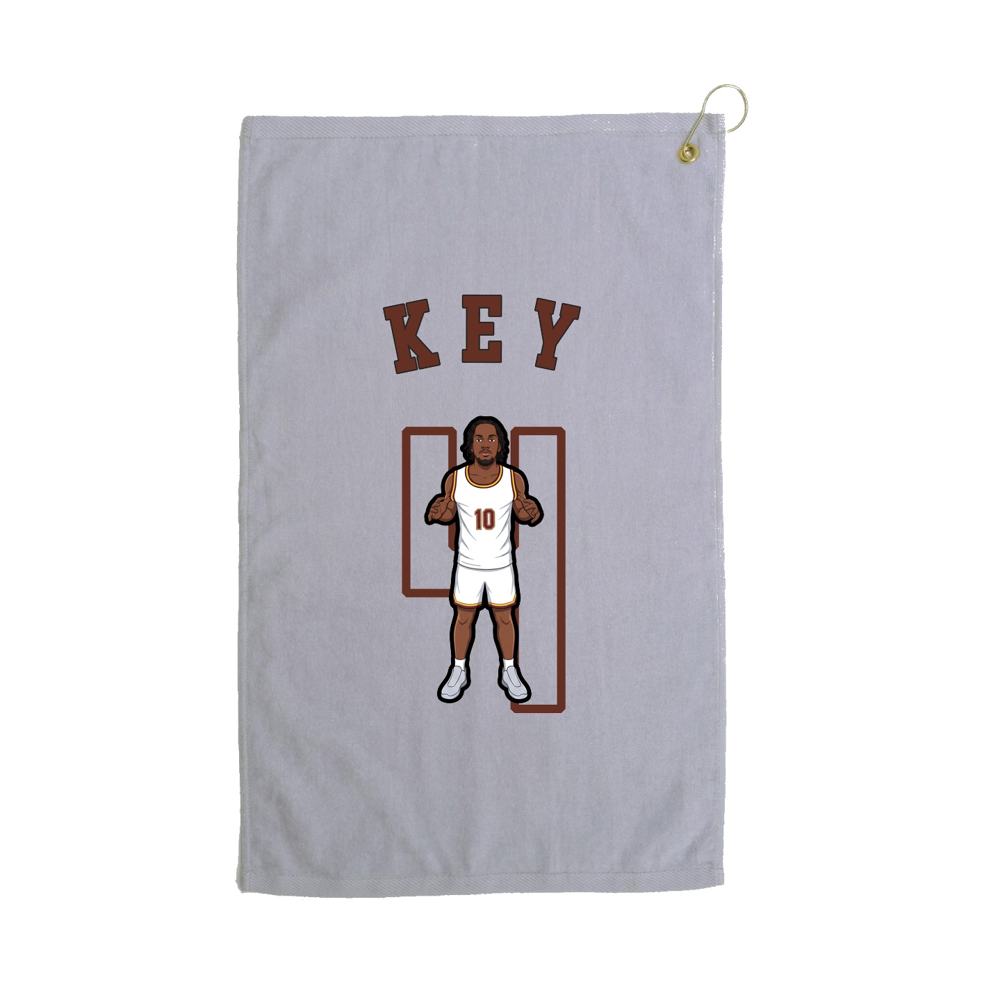 Golf Towel — Shirsey Arch in Grey