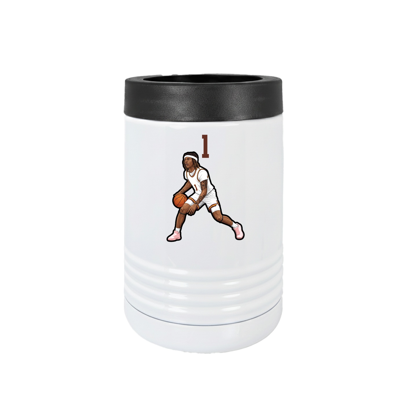 Beverage Holder — Number Top in White