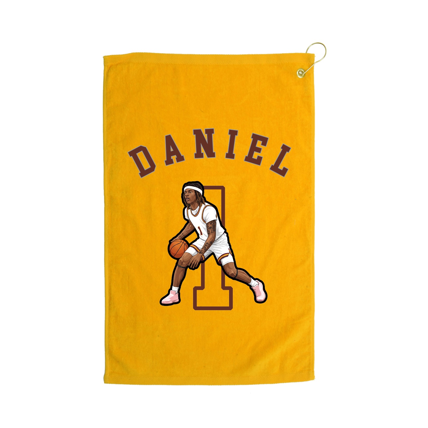 Golf Towel — Shirsey Arch in Gold