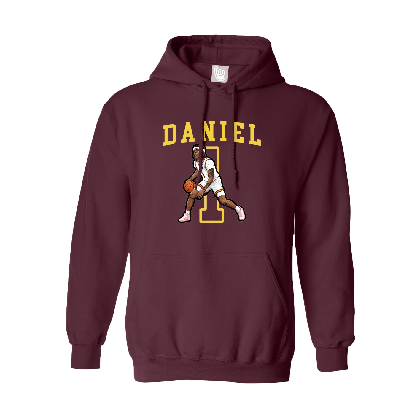 Youth Hoodie — Shirsey in Maroon