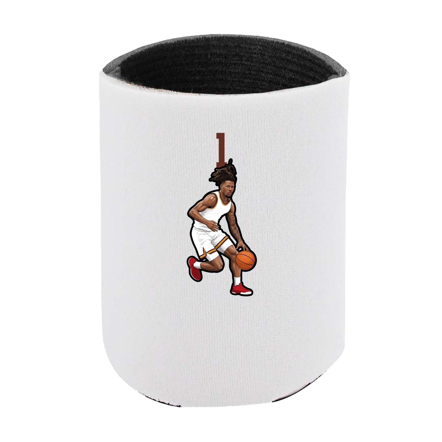 Can Holder — Number Top in White