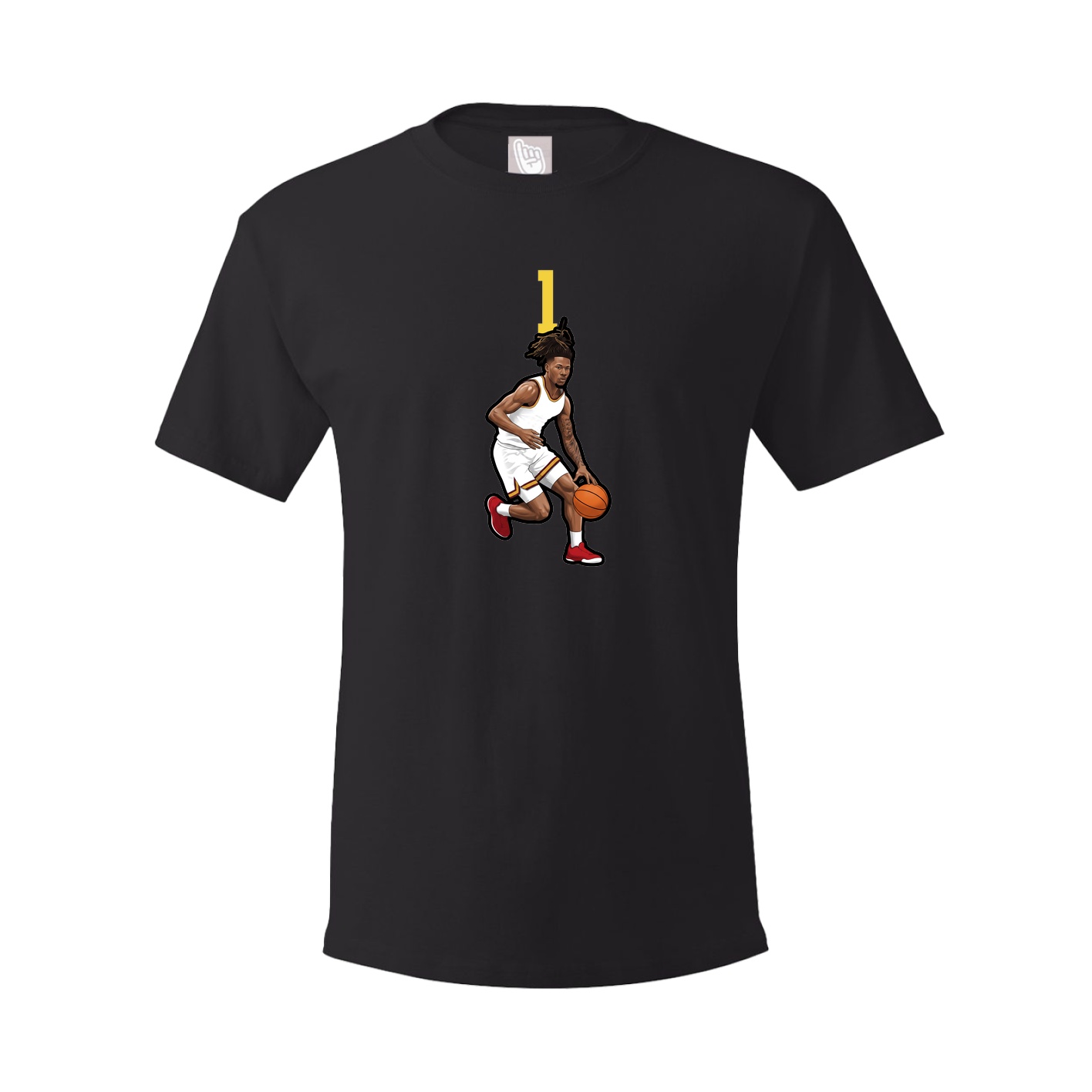 Tee — Number Top in Black