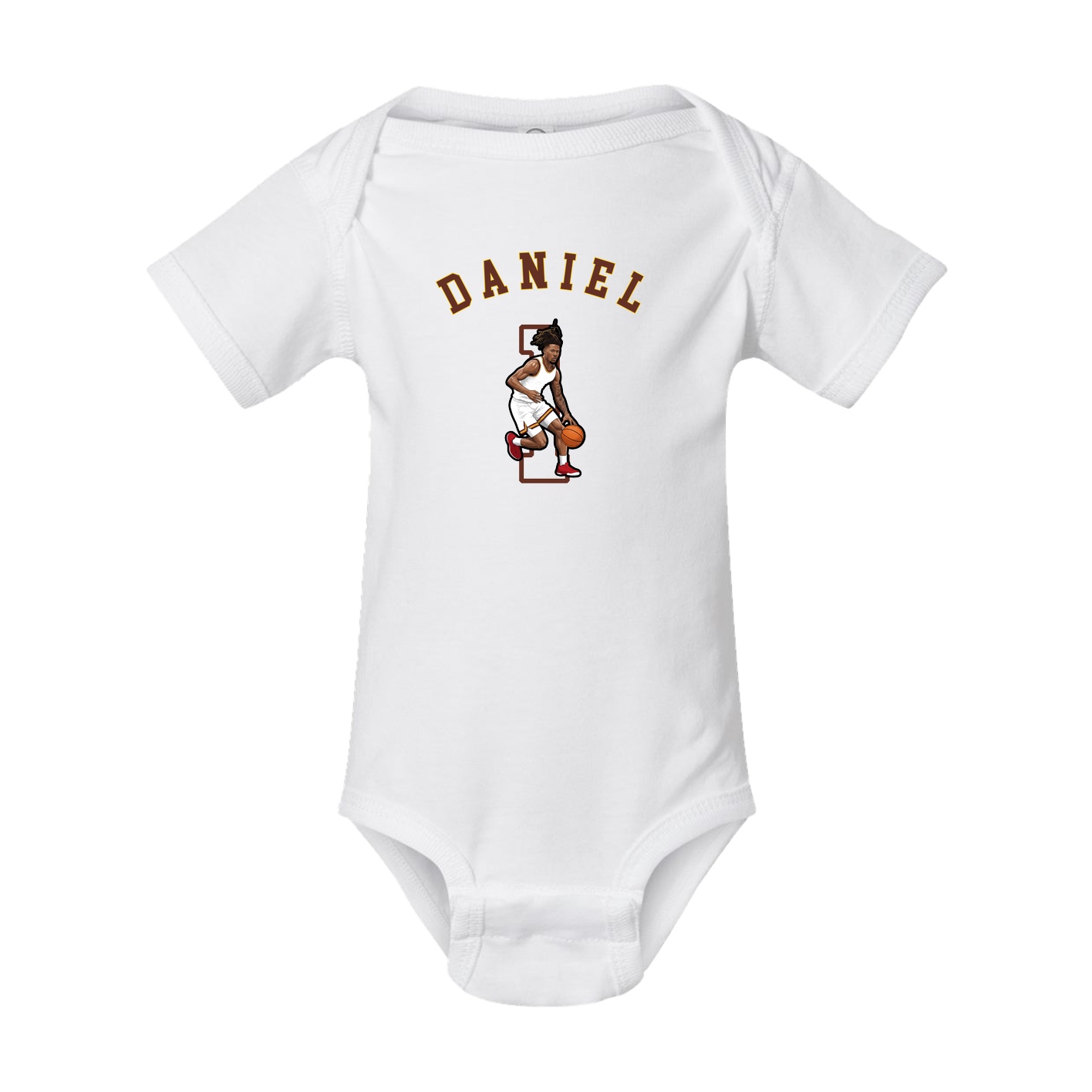Baby Onesie — Shirsey Arch in White