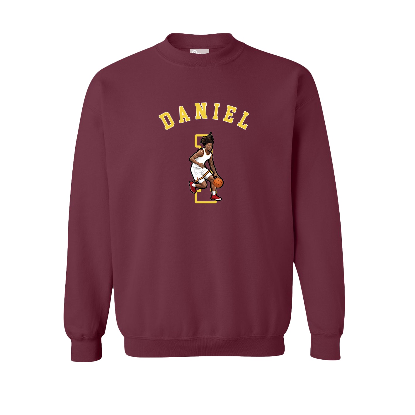 Fleece Crew — Shirsey Arch in Maroon
