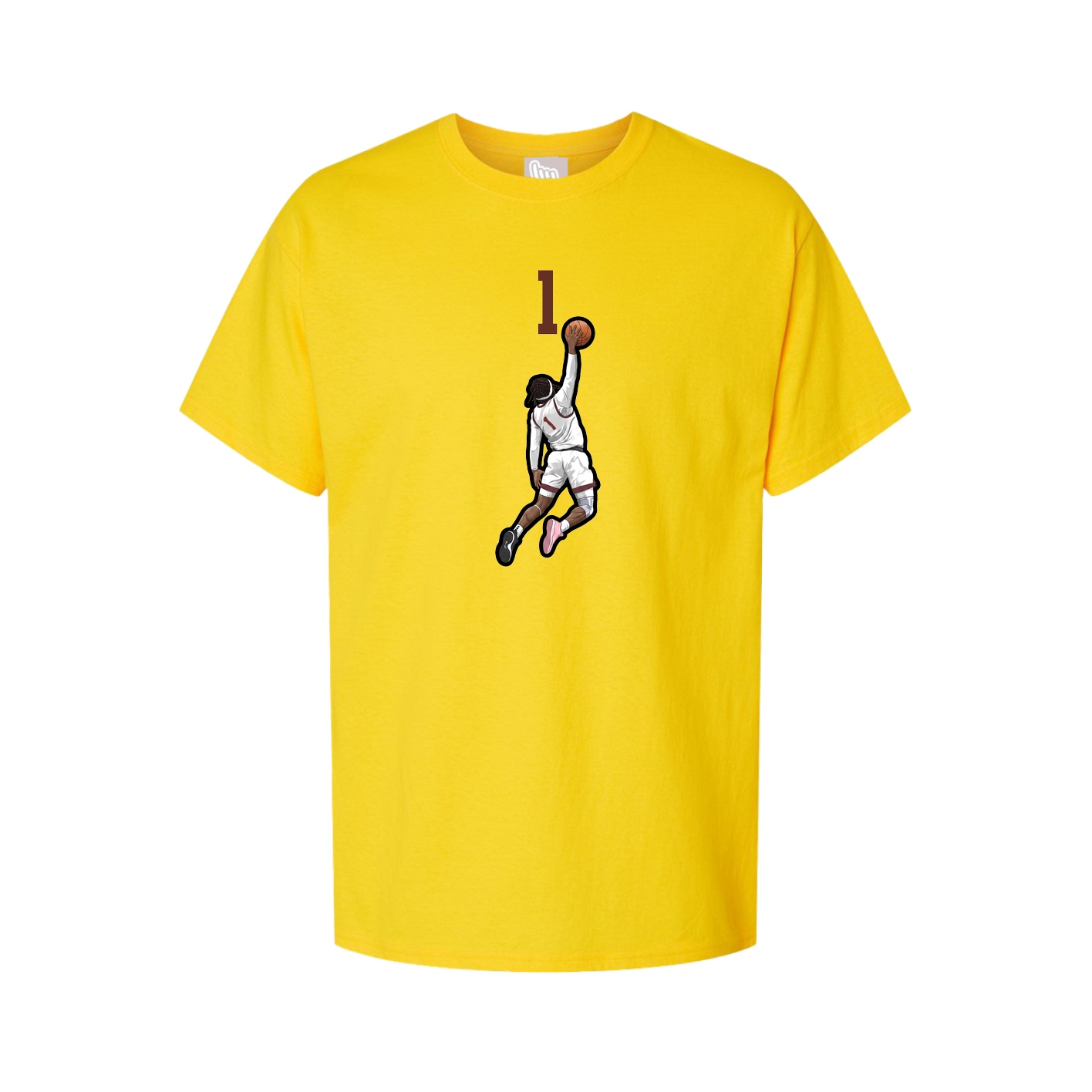 Tee — Number Top in Gold