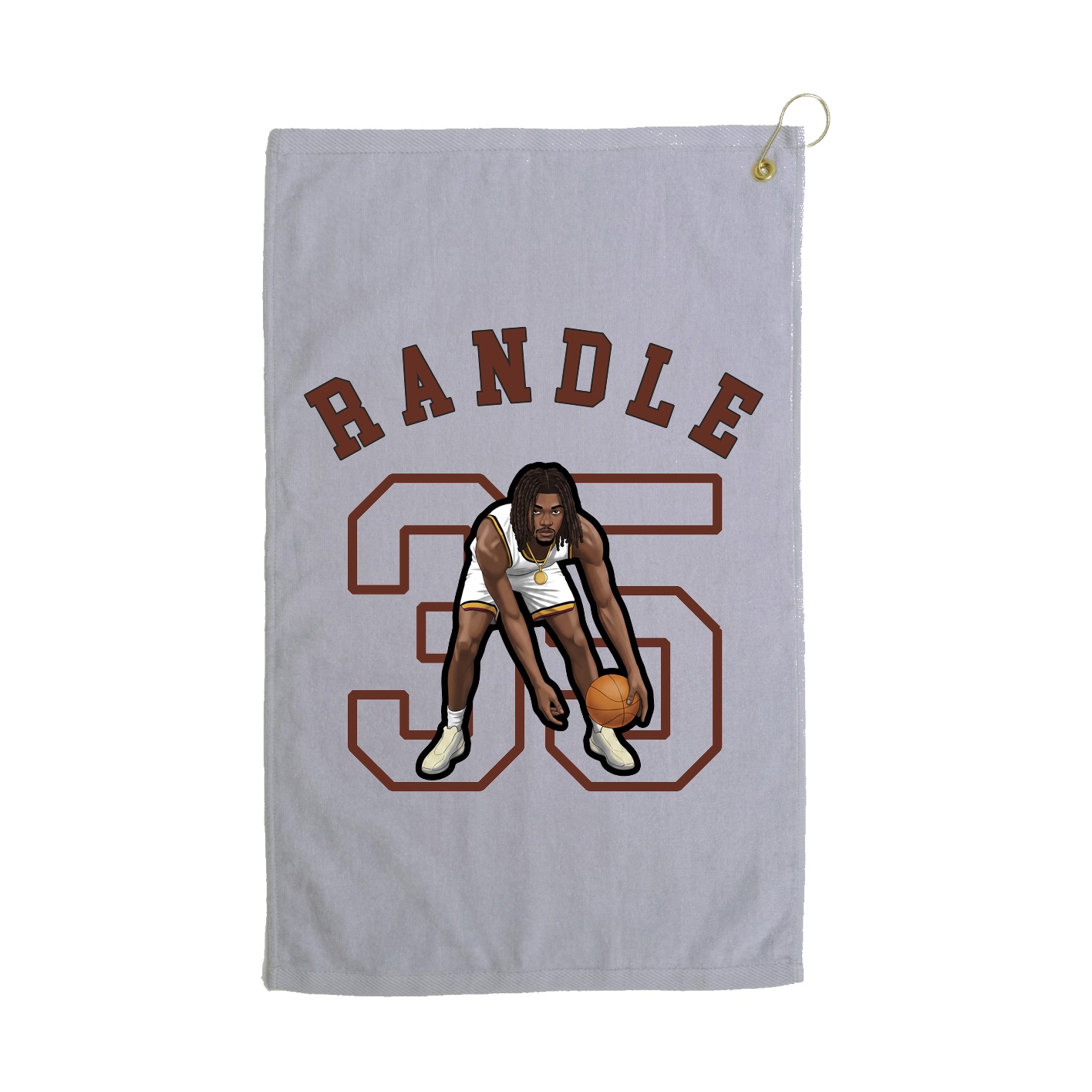 Golf Towel — Shirsey Arch in Grey