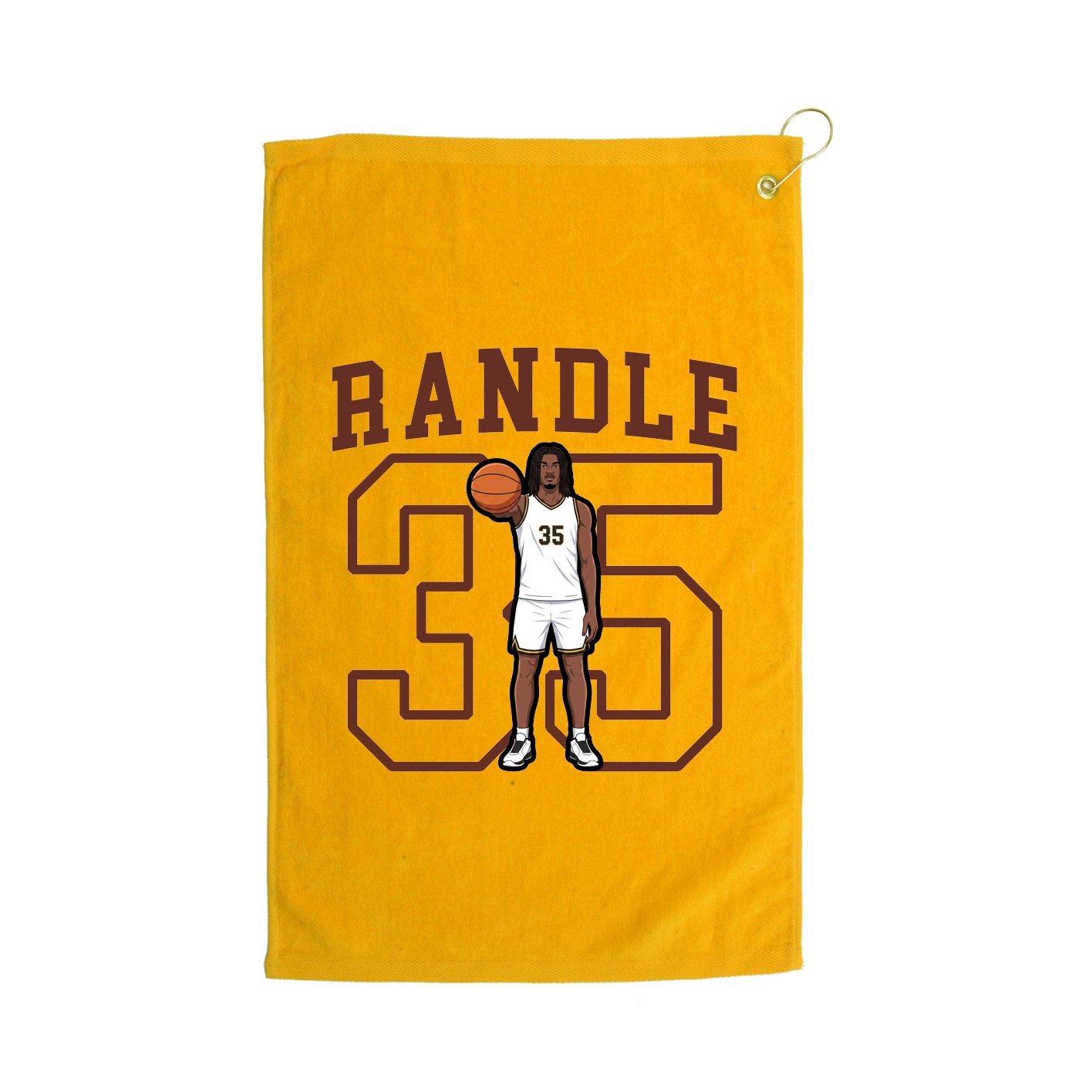 Golf Towel — Shirsey in Gold