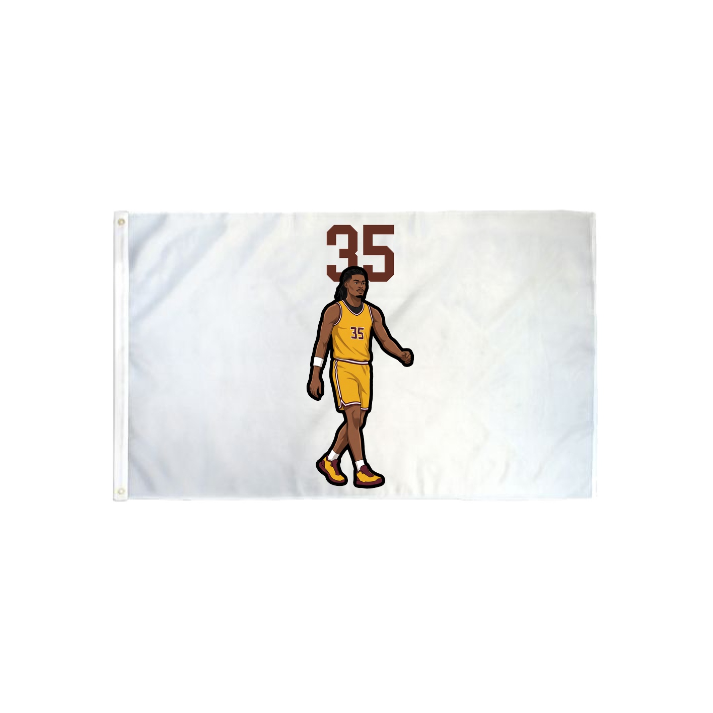 3x5 Flag — Number Top in Classic