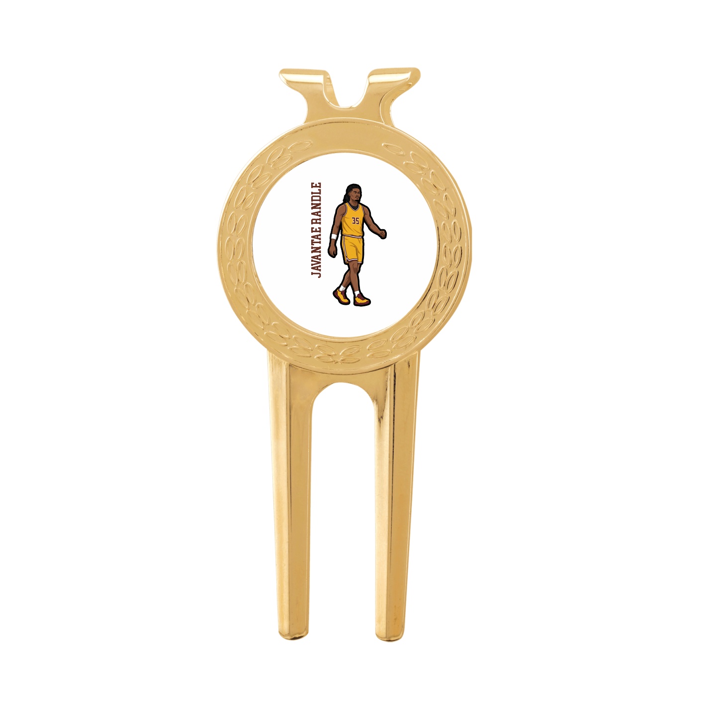 Divot Tool with Ball Marker — Name Vertical in Classic