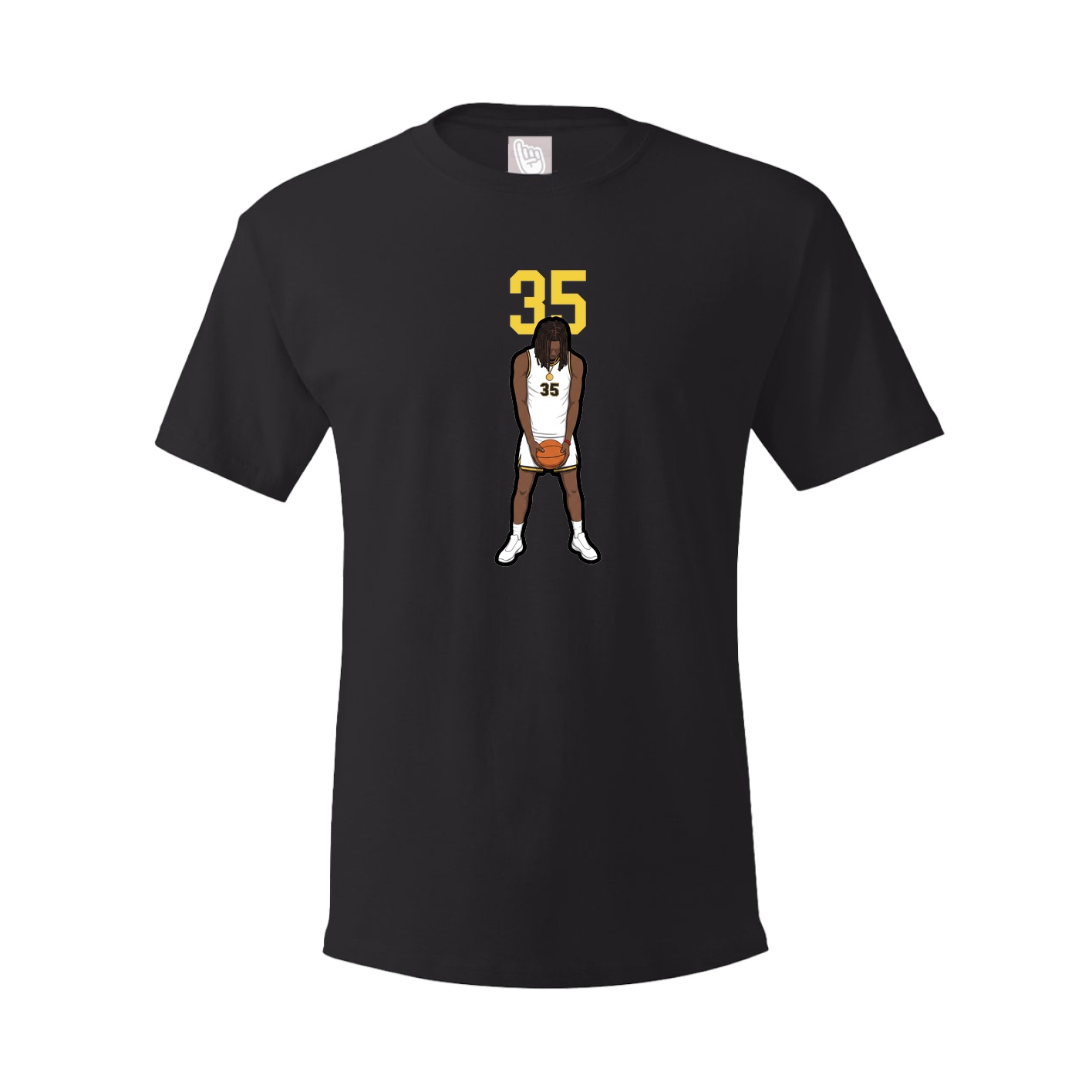 Tee — Number Top in Black