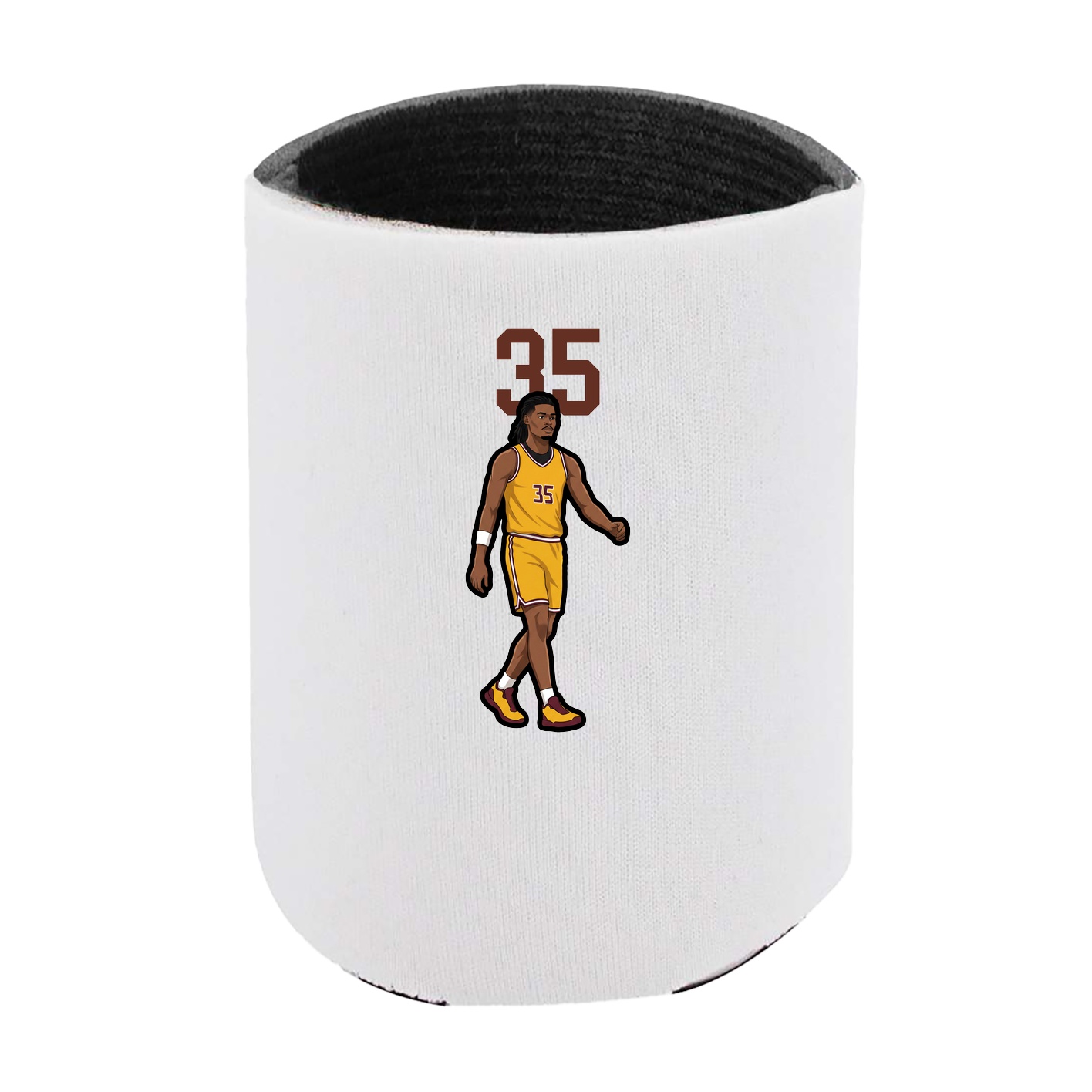 Can Holder — Number Top in White