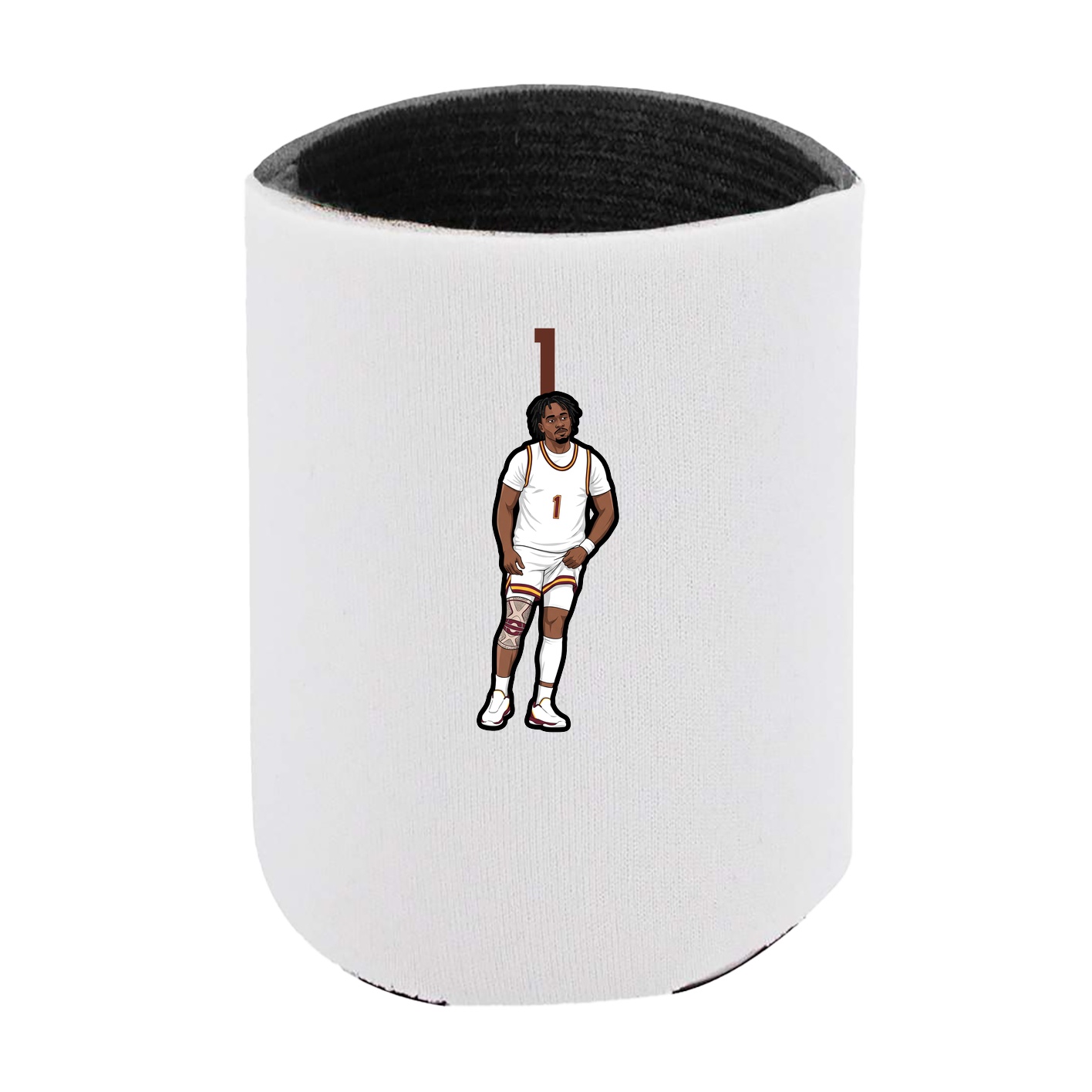 Can Holder — Number Top in White