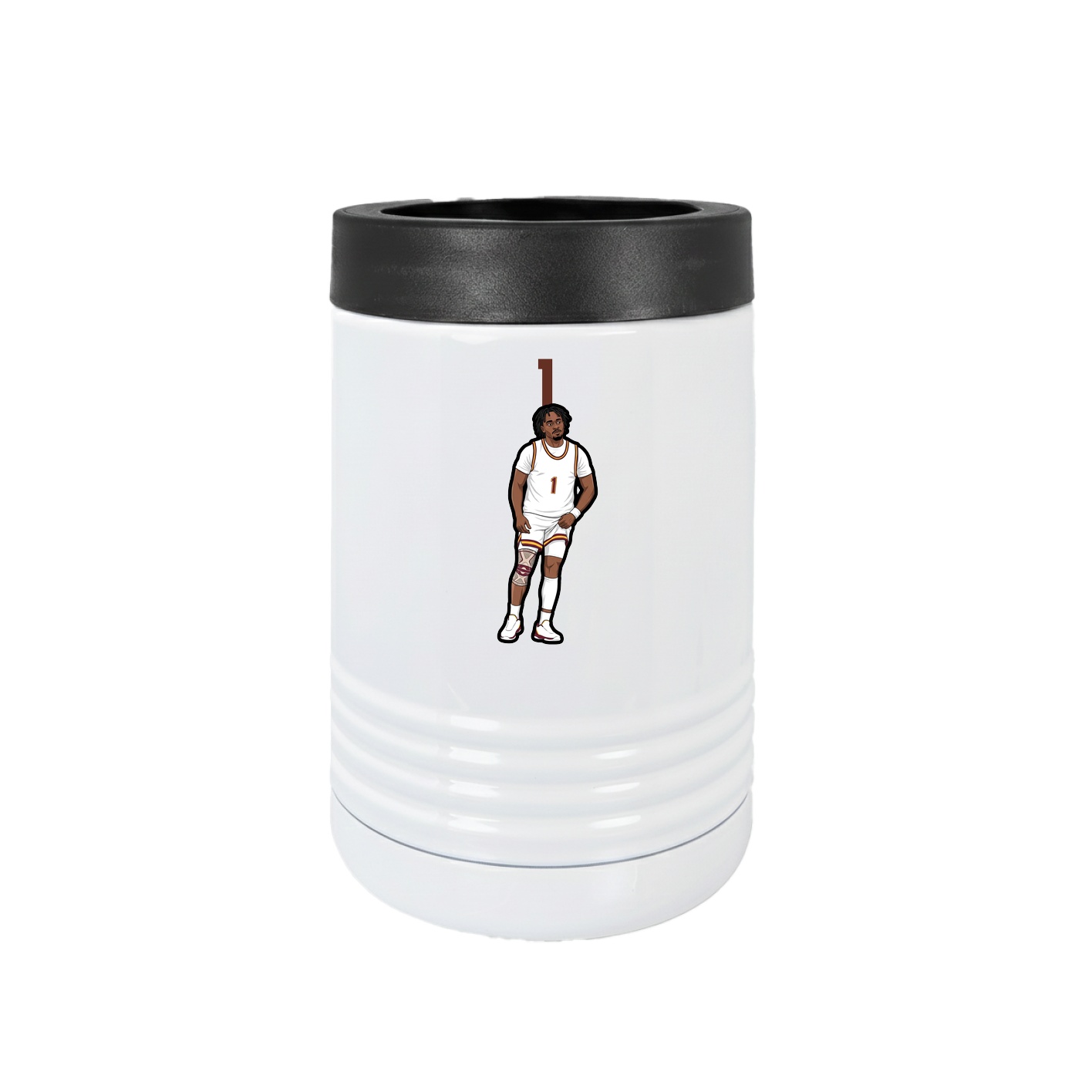Beverage Holder — Number Top in White