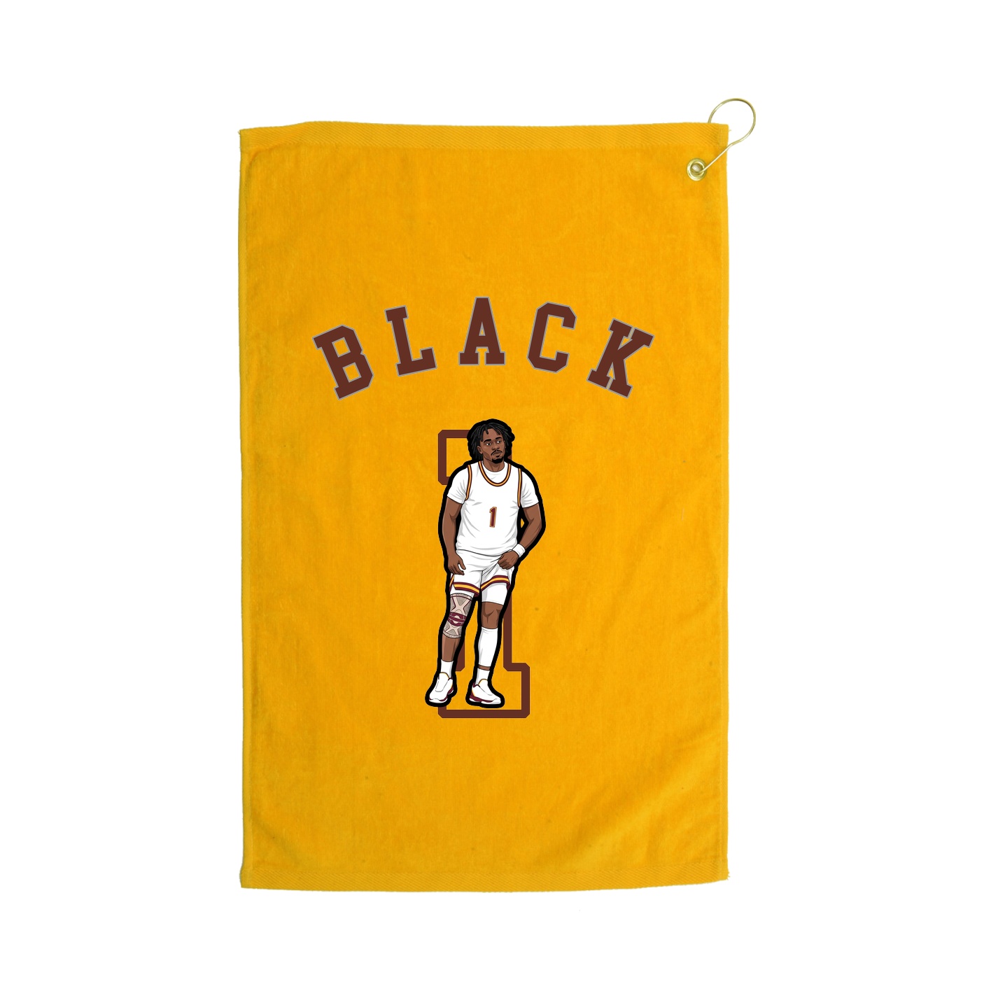Golf Towel — Shirsey Arch in Gold