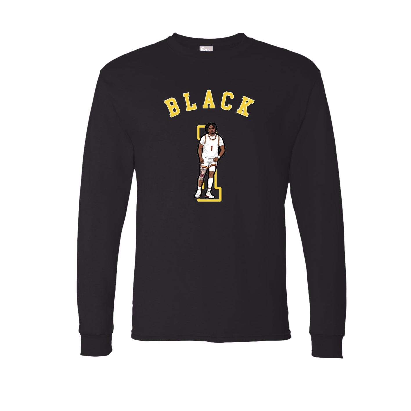 Long Sleeve Tee — Shirsey Arch in Black