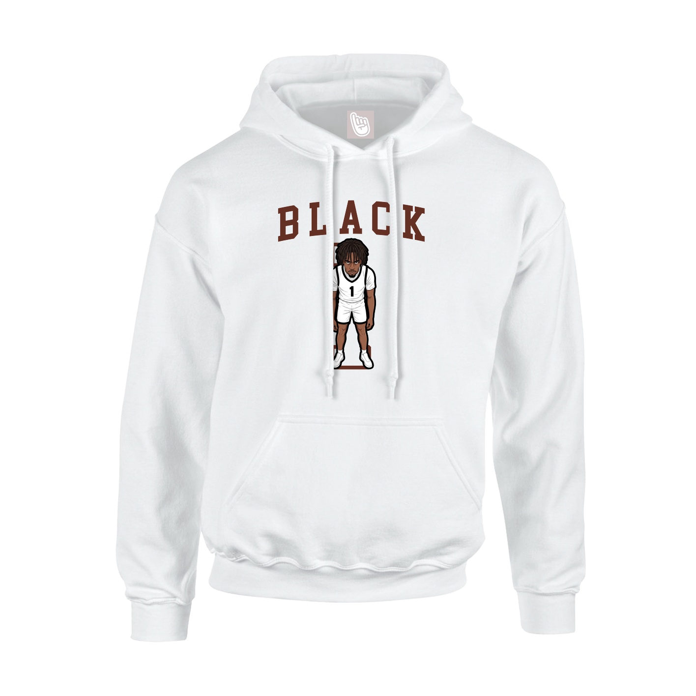 Youth Hoodie — Shirsey in White