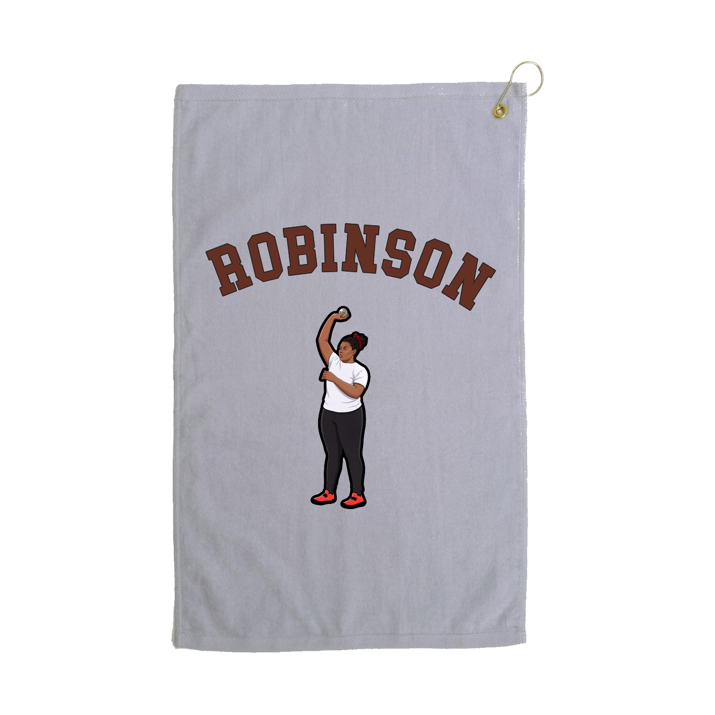 Golf Towel — Shirsey Arch in Grey