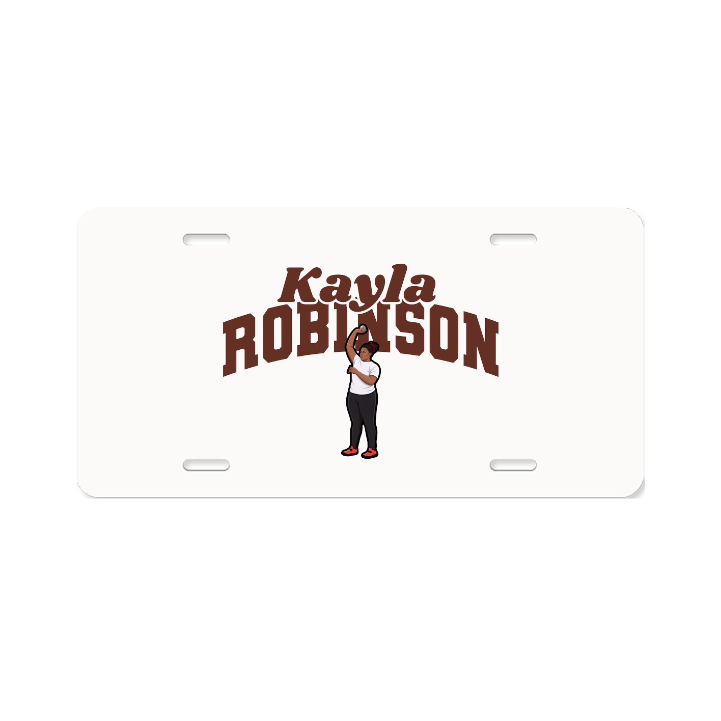 License Plate — Signature Arch in Classic