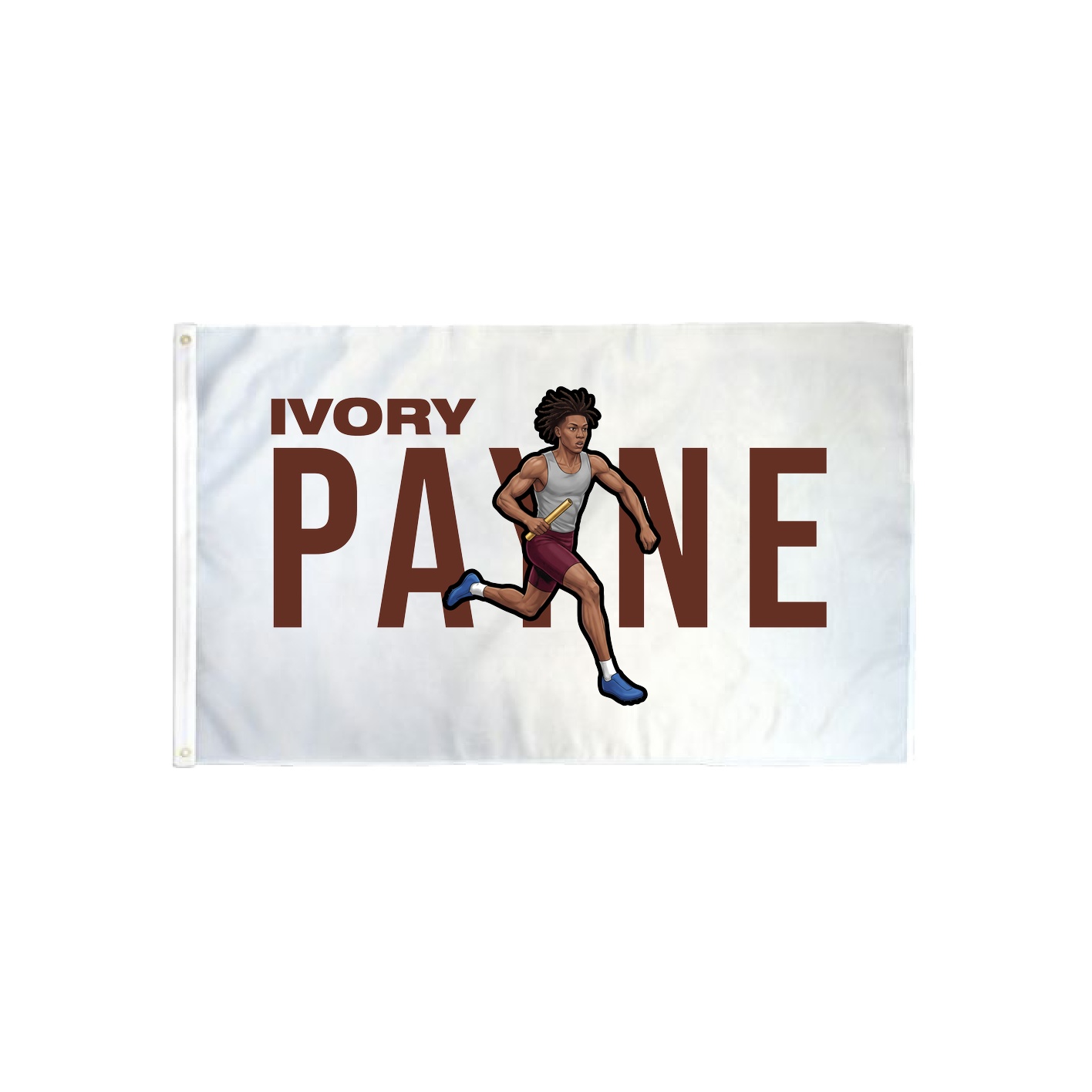3x5 Flag — Player Name in Classic