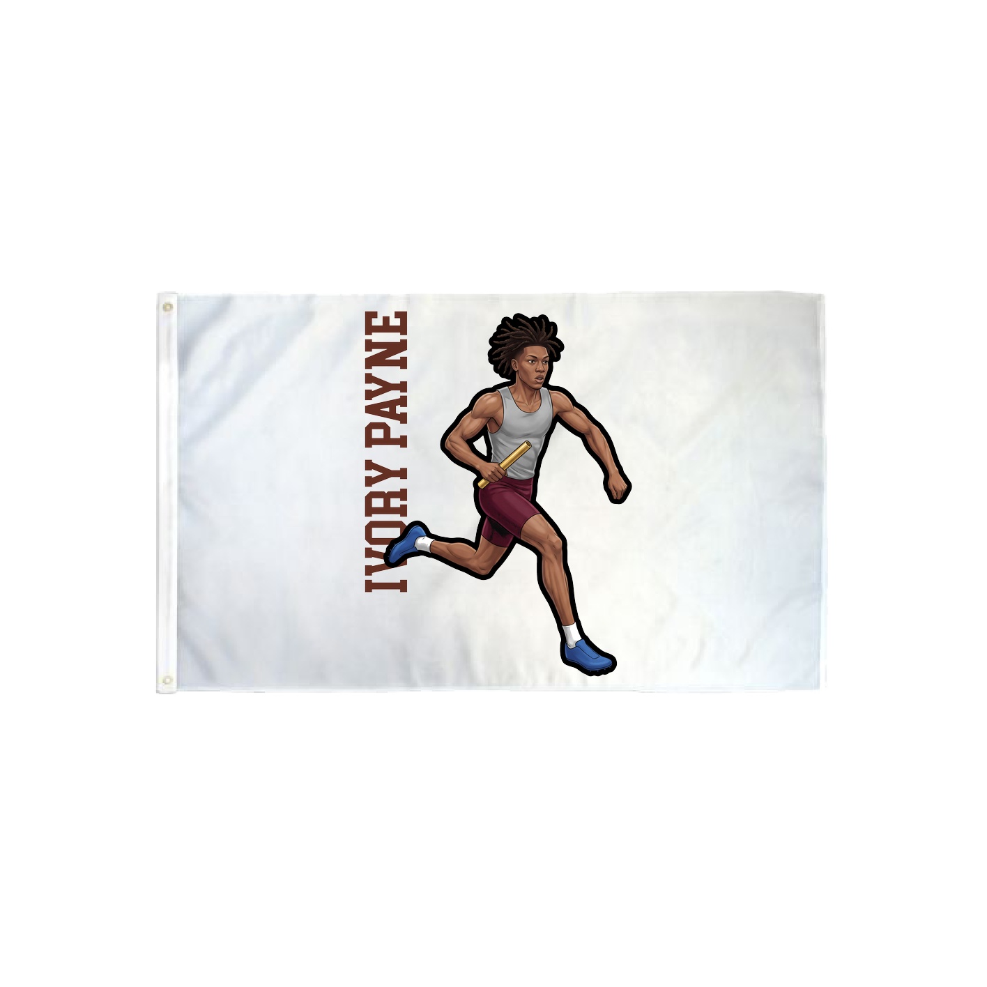 3x5 Flag — Name Vertical in Classic