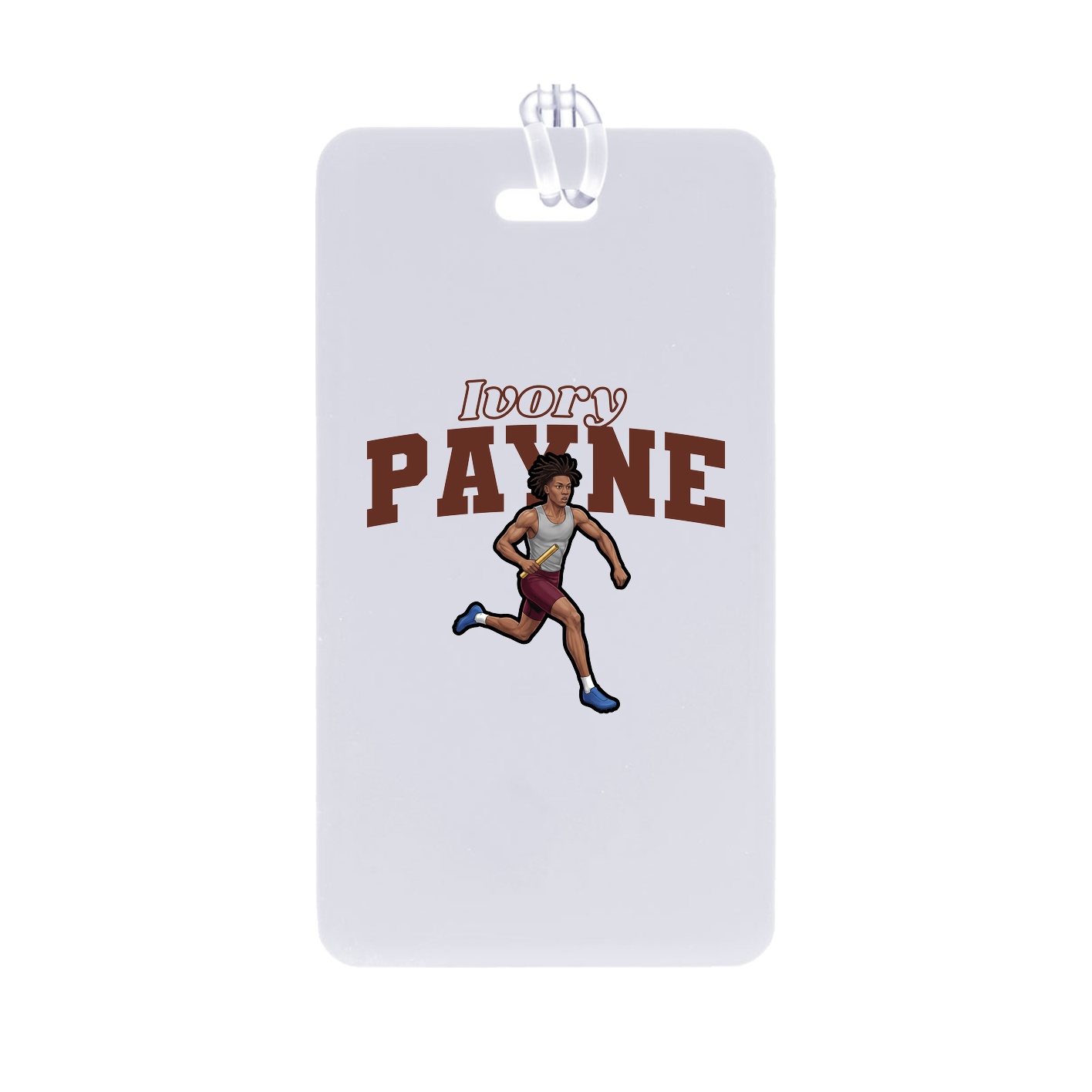Bag Tag — Name Arch in Classic