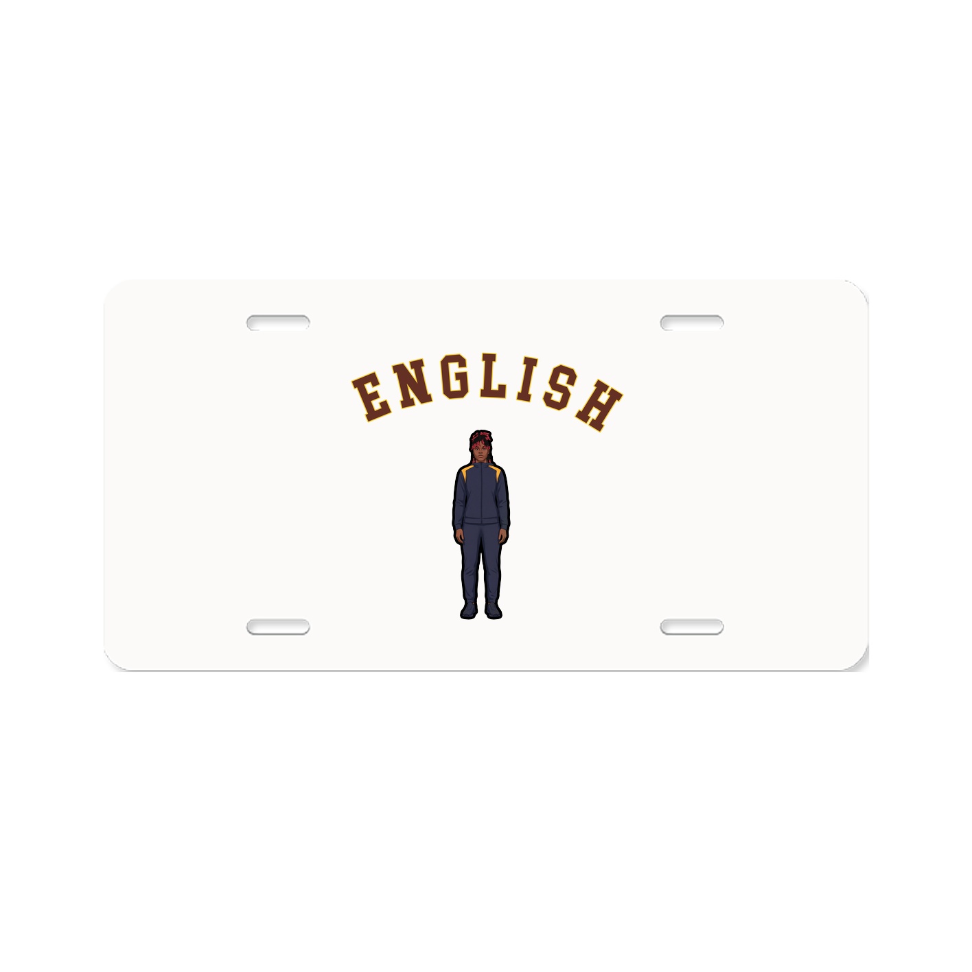 License Plate — Shirsey Arch in Classic